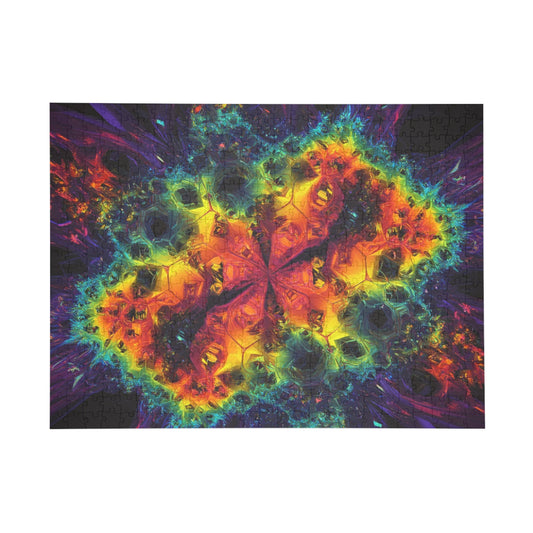 010 - Fractal Puzzle (96, 252, 500, 1000-Piece) - Fun Family Activity and Gift