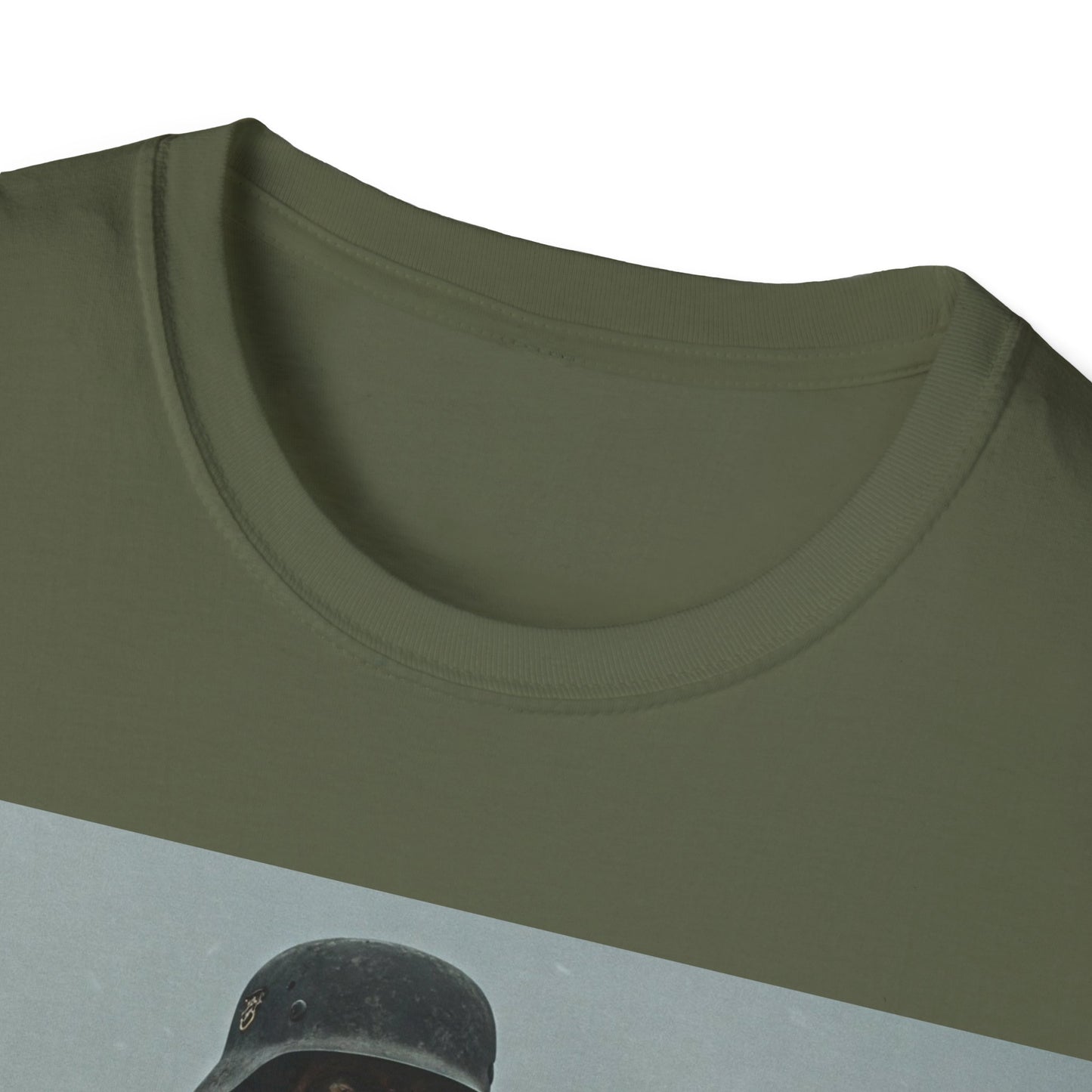 UK - Vintage Soldier Apocalyptic Portrait Tee, bold, decaying zombie graphic