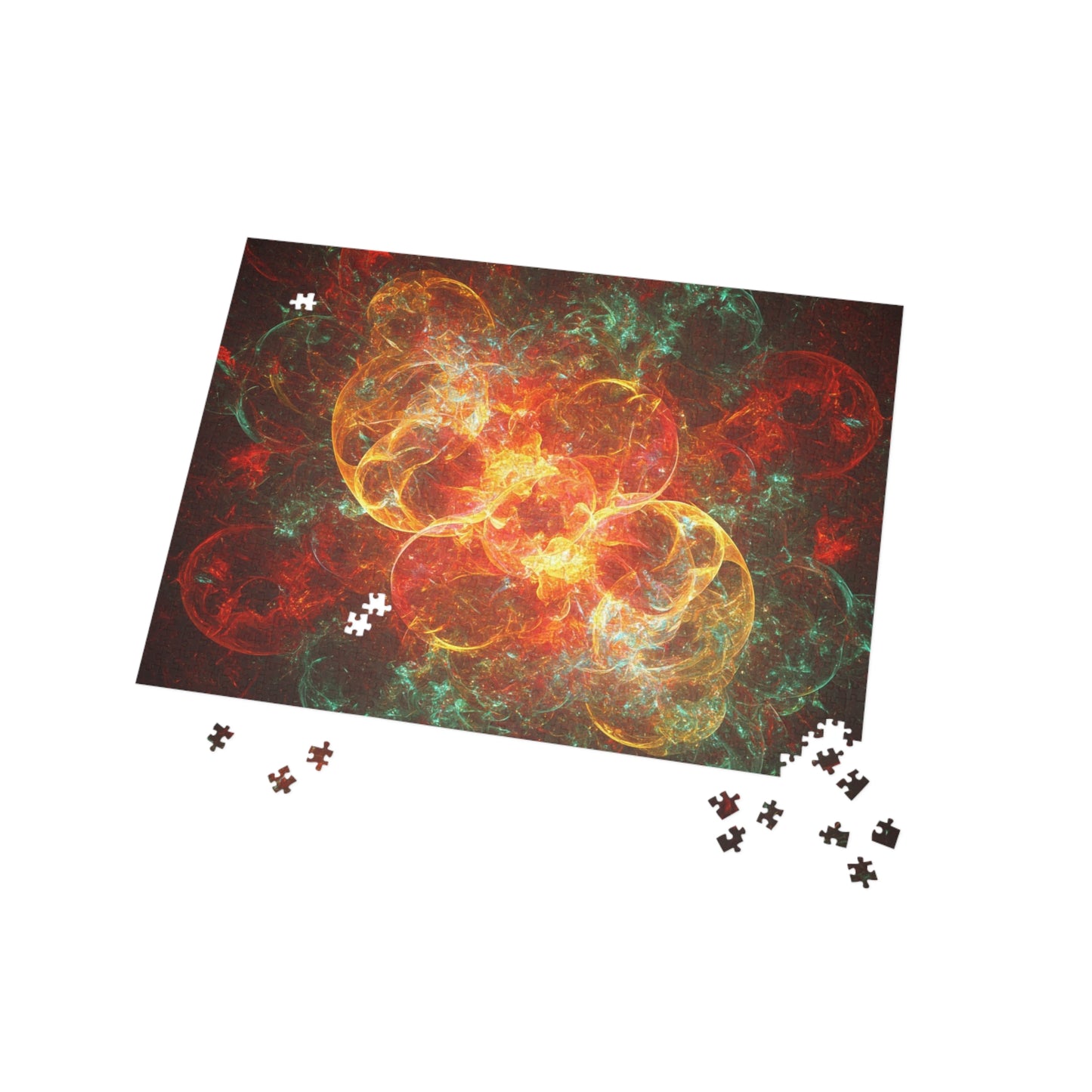 042 - Fractal Puzzle (96, 252, 500, 1000-Piece) - Fun Family Activity and Gift