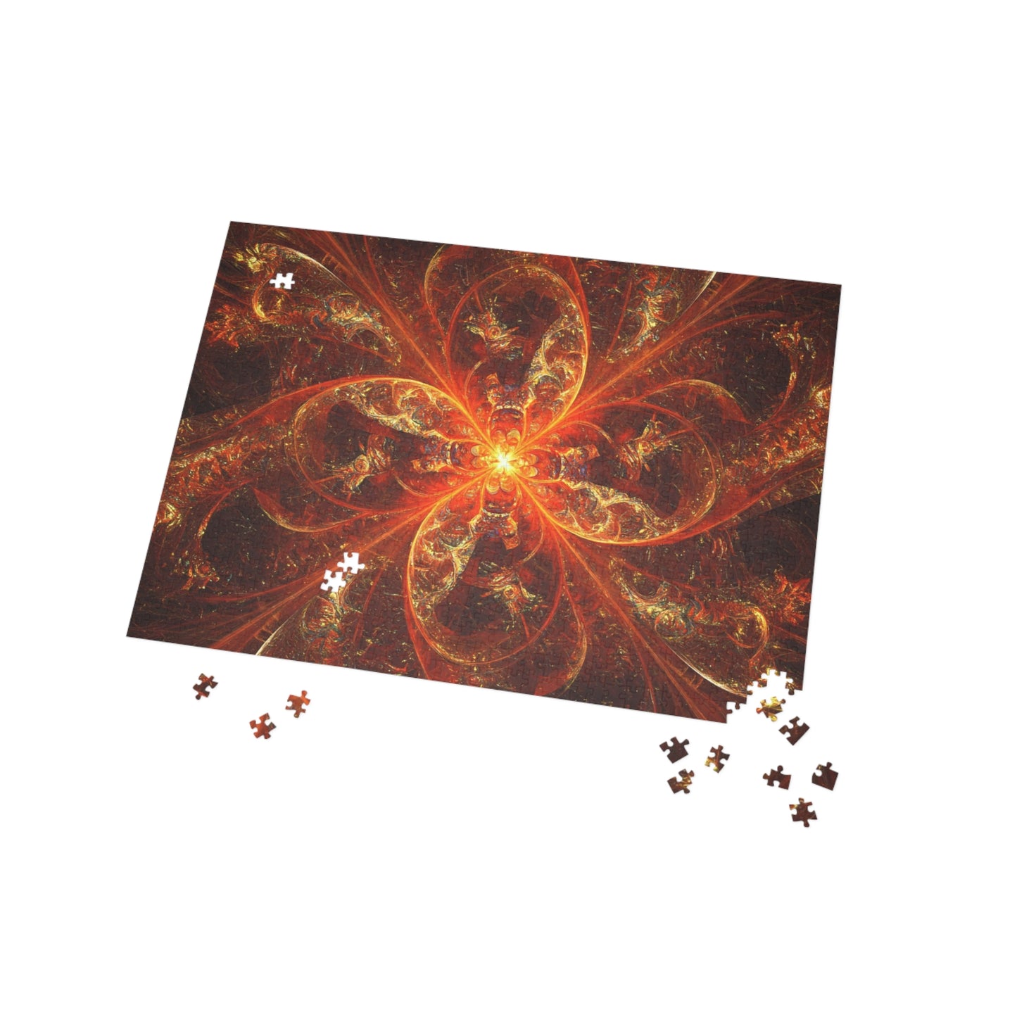 011 - Fractal Puzzle (96, 252, 500, 1000-Piece) - Fun Family Activity and Gift