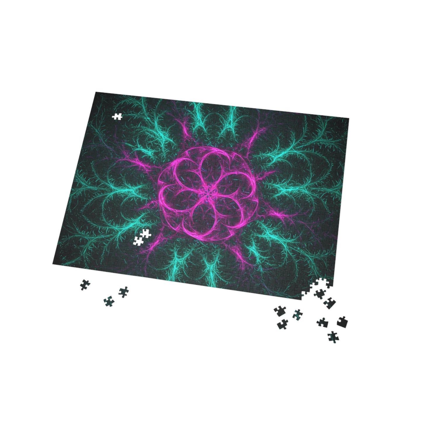 083- Fractal Puzzle (96, 252, 500, 1000-Piece) - Fun Family Activity and Gift