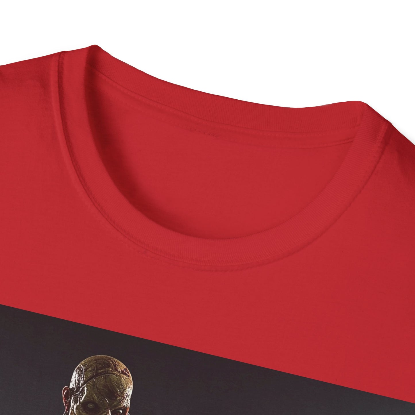 UK - Zombie Soccer Unisex Softstyle T-Shirt - Perfect for Halloween and Sports Lovers
