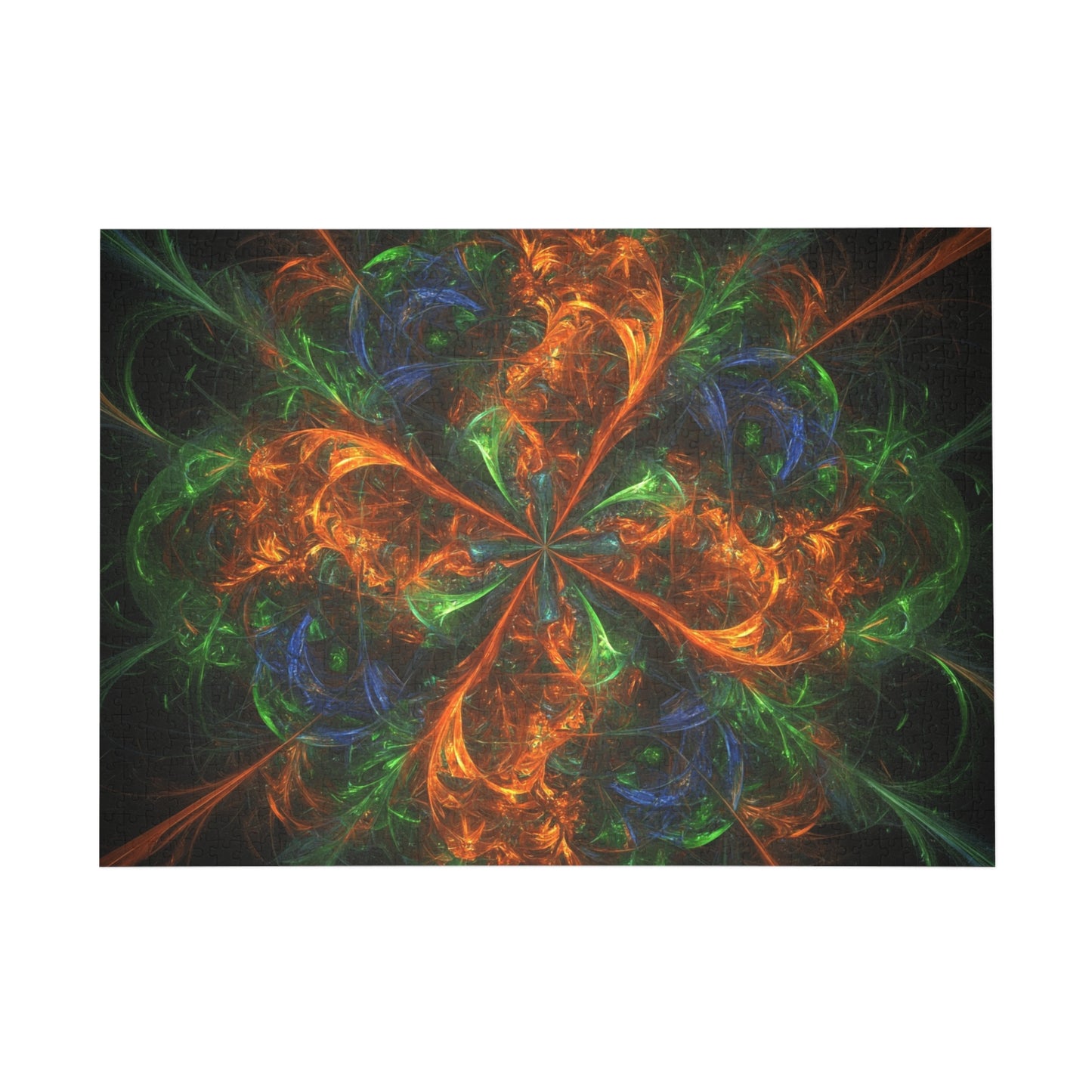 005 - Fractal Puzzle (96, 252, 500, 1000-Piece) - Fun Family Activity and Gift