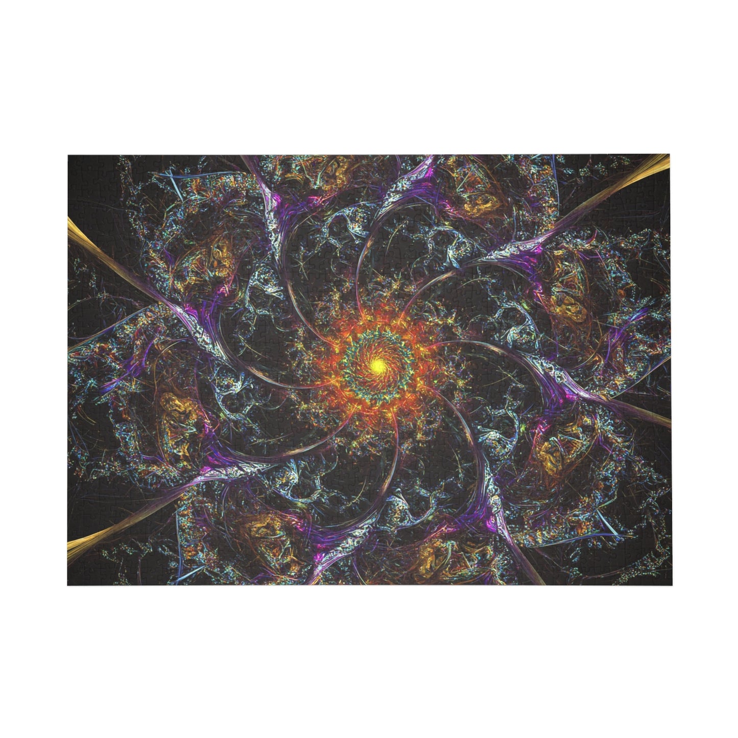 039 - Fractal Puzzle (96, 252, 500, 1000-Piece) - Fun Family Activity and Gift