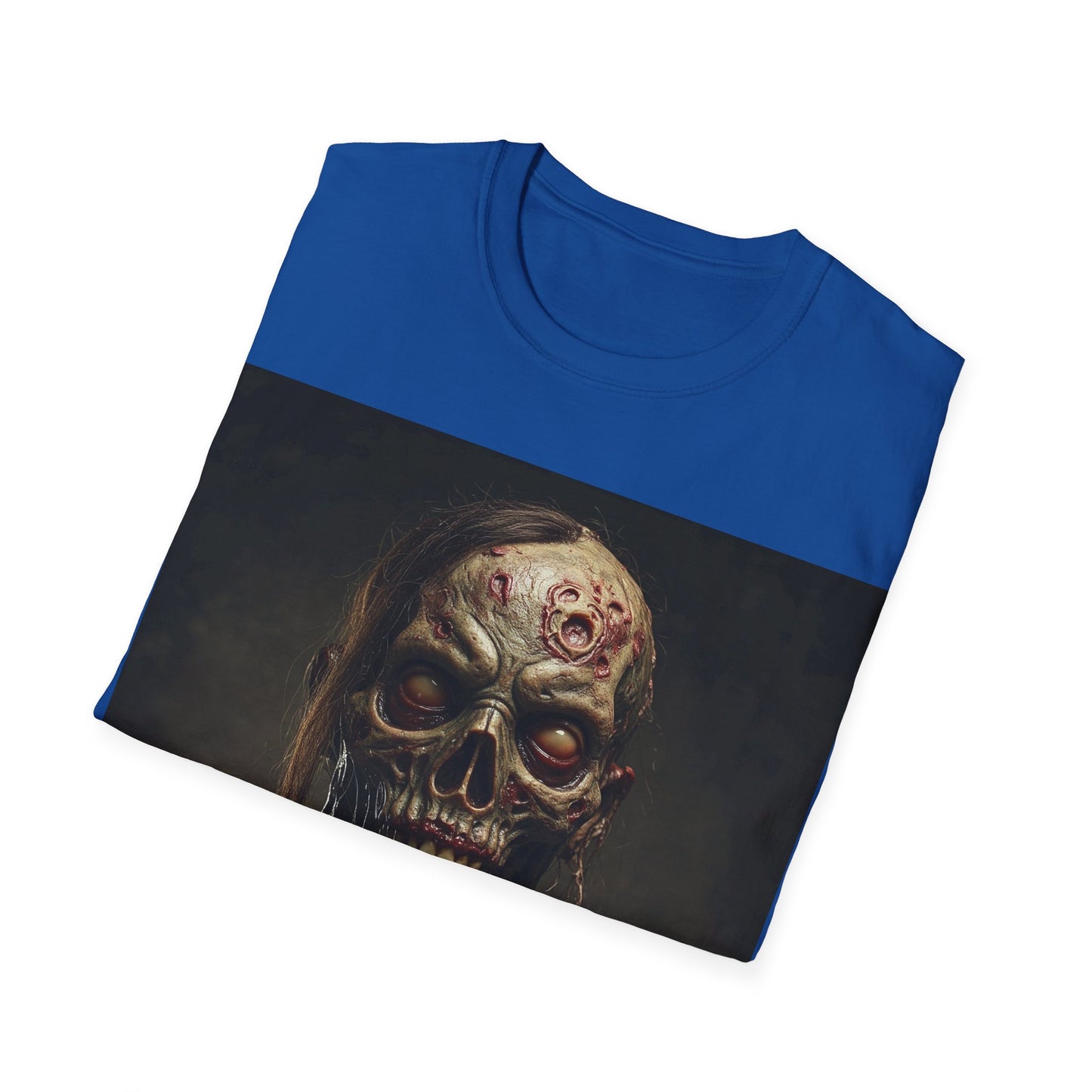 UK - Zombie Graphic Apocalyptic Portrait Tee, bold, decaying zombie graphic