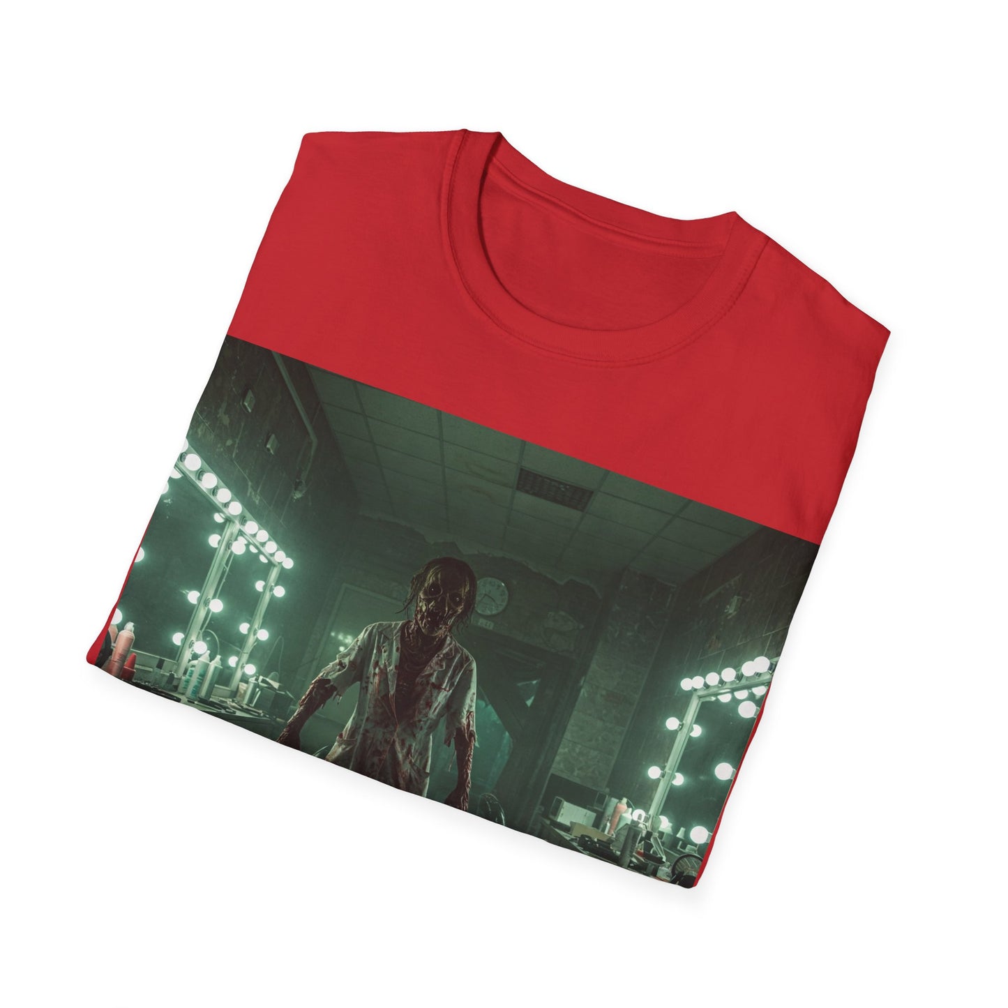 UK - Creepy Horror Unisex Softstyle T-Shirt - Perfect for Halloween