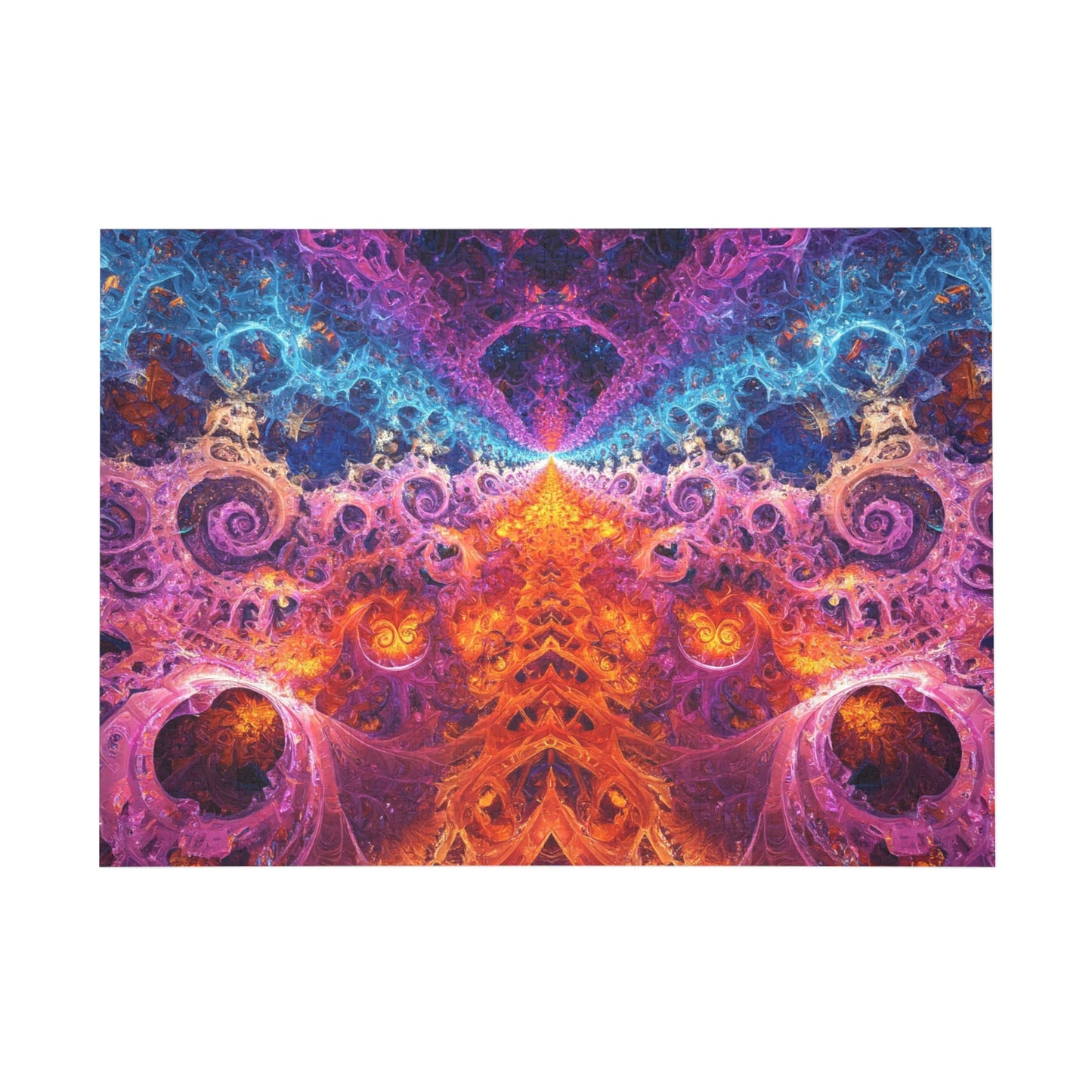 056- Fractal Puzzle (96, 252, 500, 1000-Piece) - Fun Family Activity and Gift