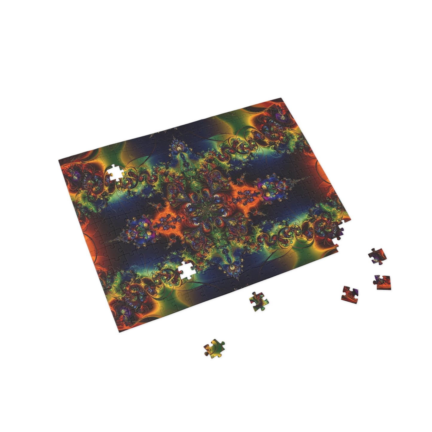 019 - Fractal Puzzle (96, 252, 500, 1000-Piece) - Fun Family Activity and Gift