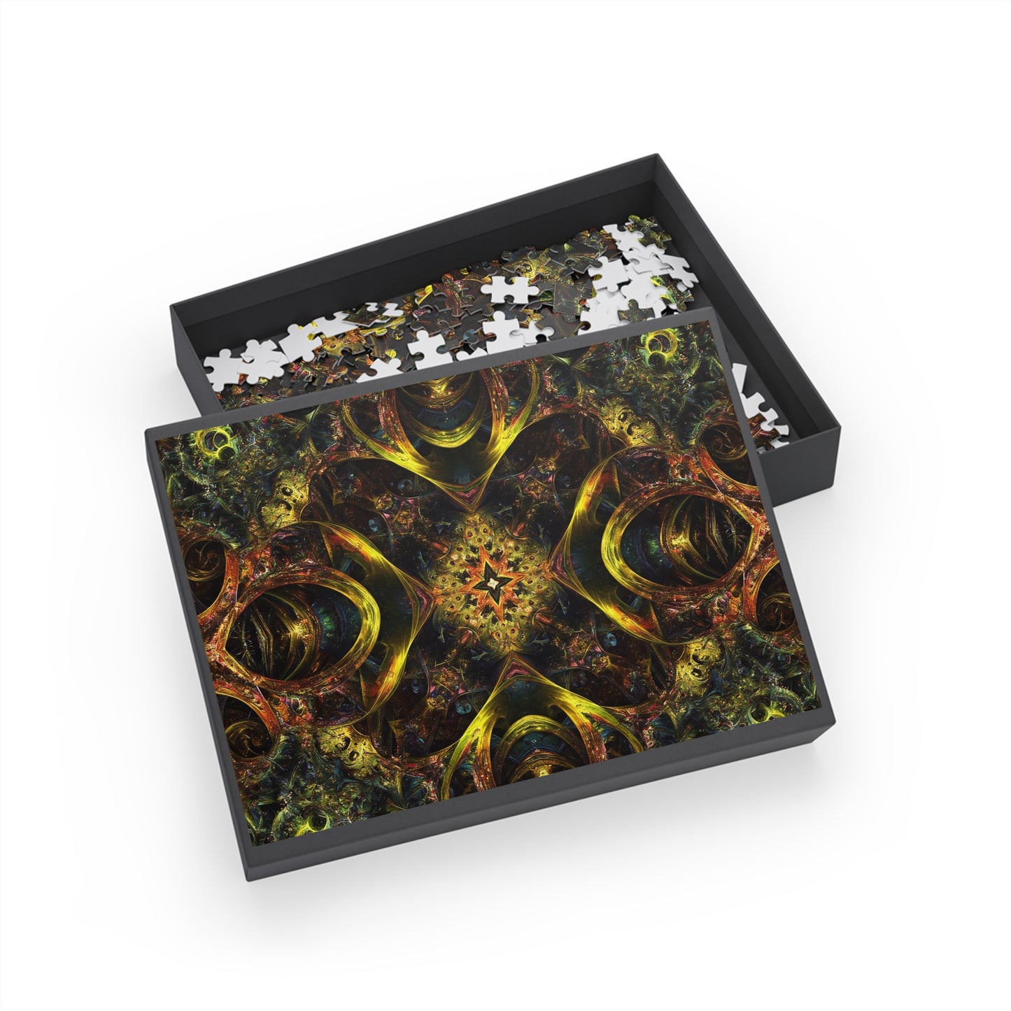 035 - Fractal Puzzle (96, 252, 500, 1000-Piece) - Fun Family Activity and Gift