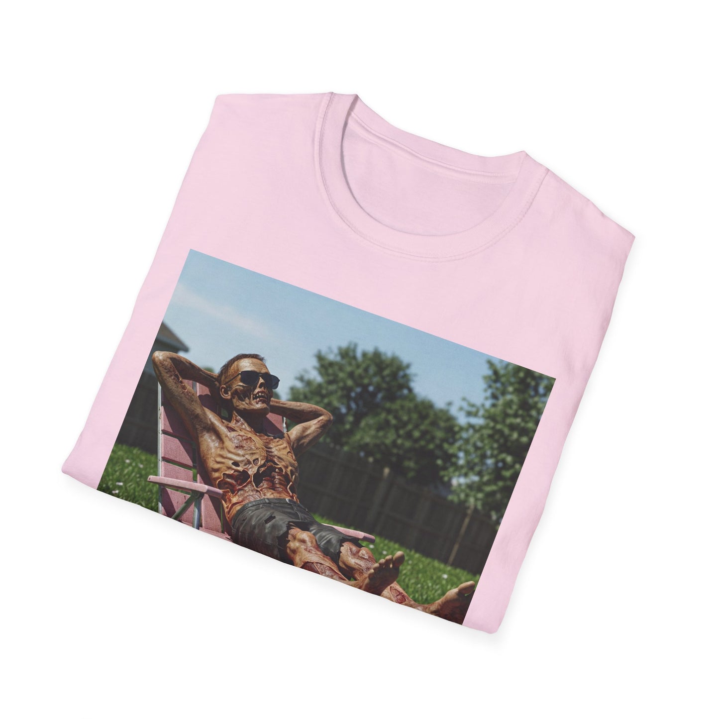 Chill Vibes Unisex Softstyle T-Shirt - Relaxed Summer Graphic Tee
