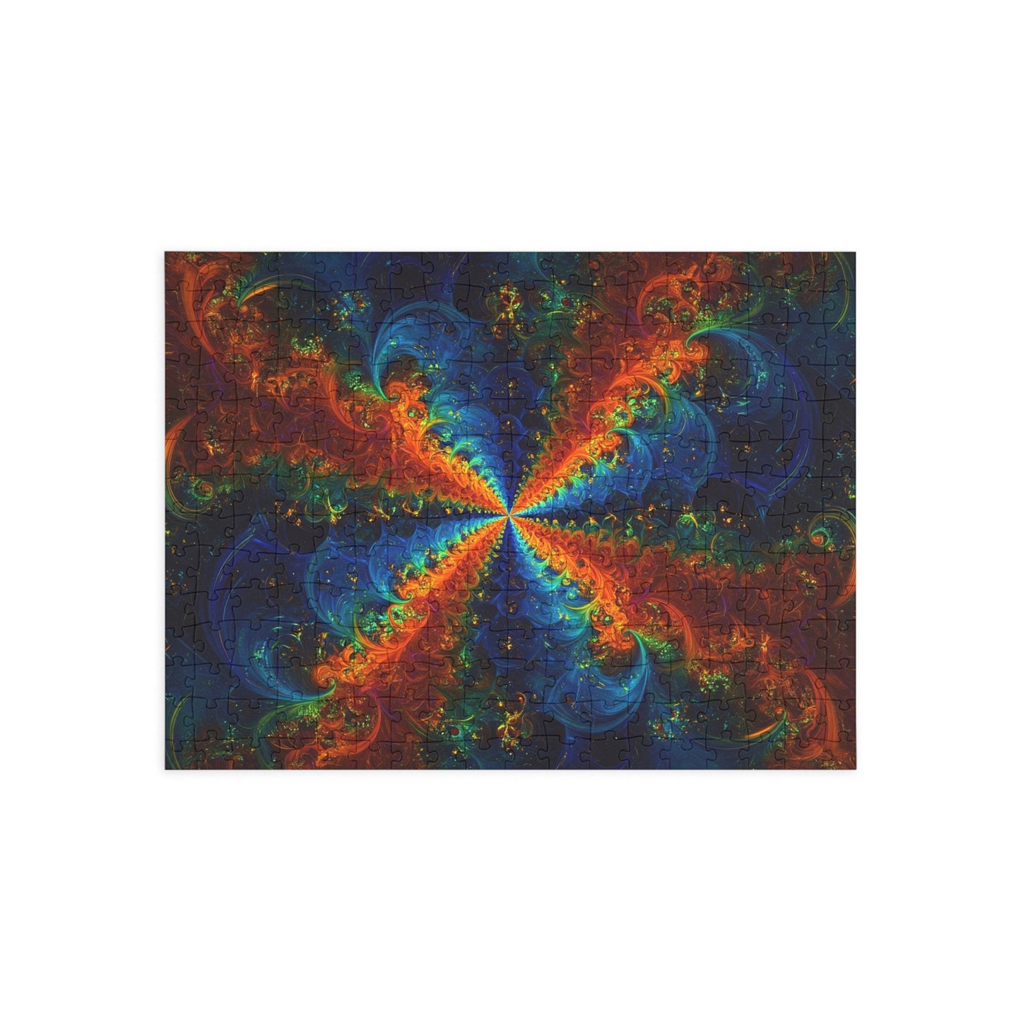 008 - Fractal Puzzle (96, 252, 500, 1000-Piece) - Fun Family Activity and Gift