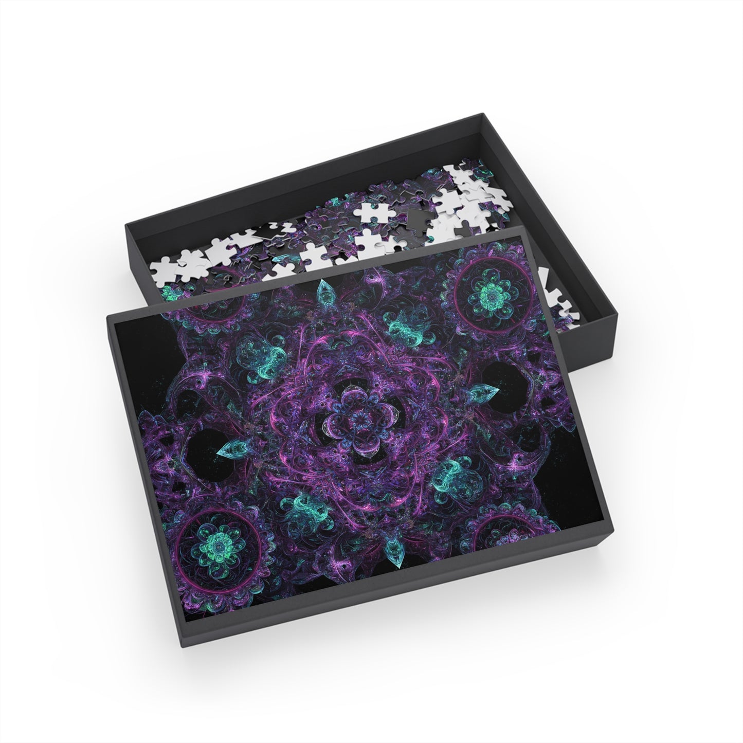 025 - Fractal Puzzle (96, 252, 500, 1000-Piece) - Fun Family Activity and Gift