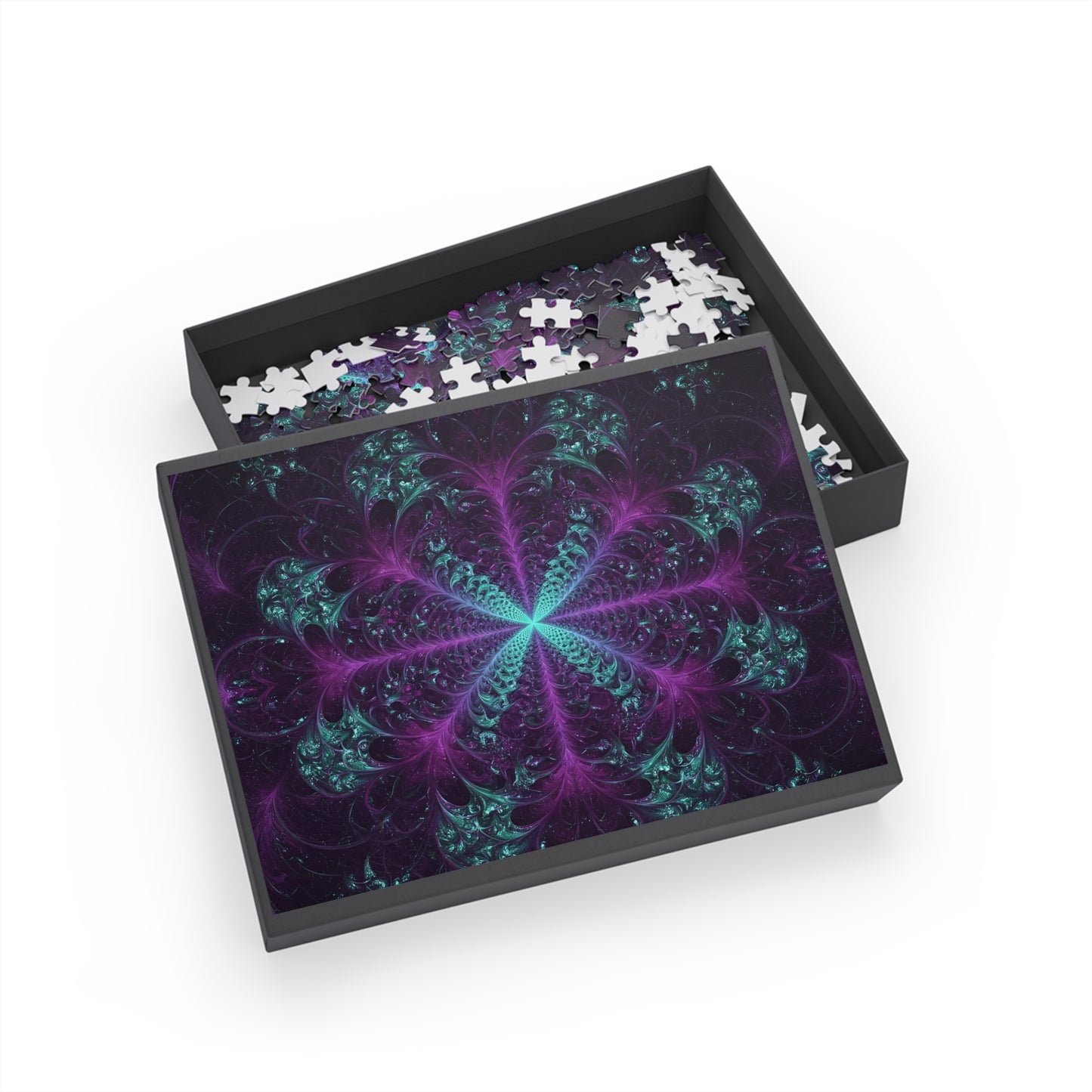 012 - Fractal Puzzle (96, 252, 500, 1000-Piece) - Fun Family Activity and Gift