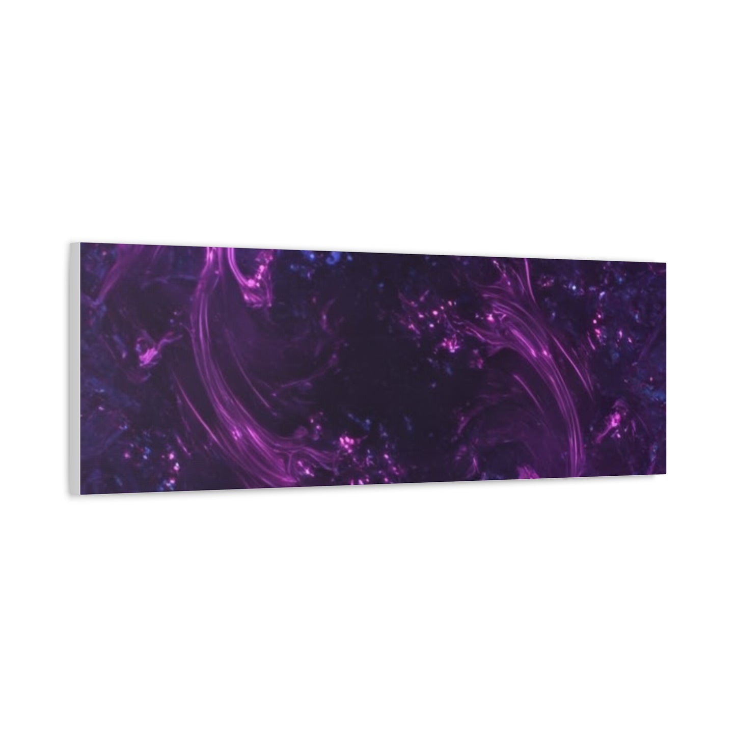 Abstract Purple Fractal Canvas Print - Artistic Wall Décor