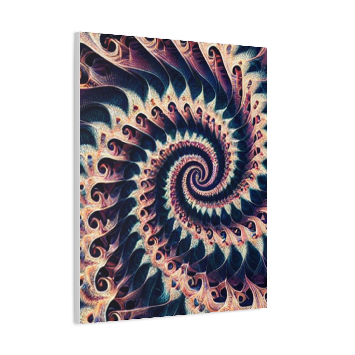 Abstract Spiral Art Canvas Print - Modern Home Decor for Art Lovers