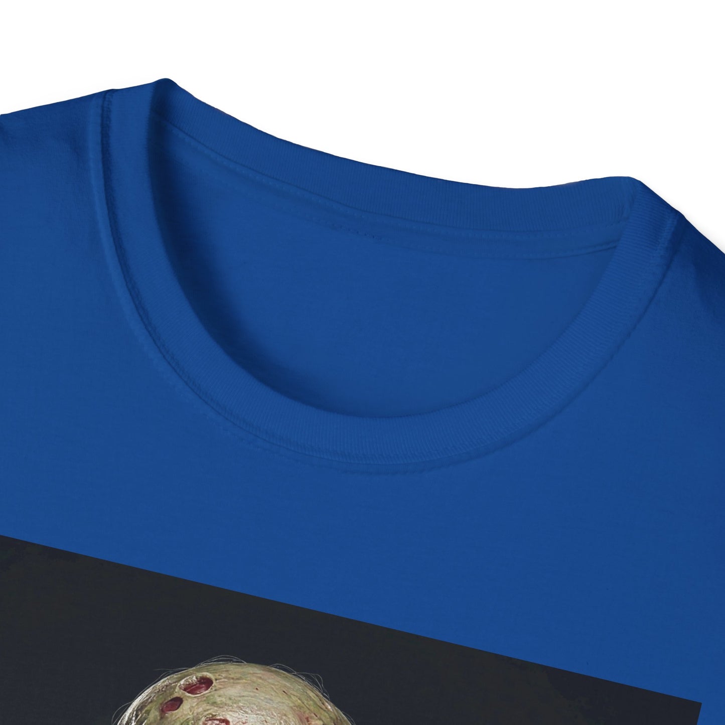 Apocalyptic Portrait Tee, bold, decaying zombie graphic