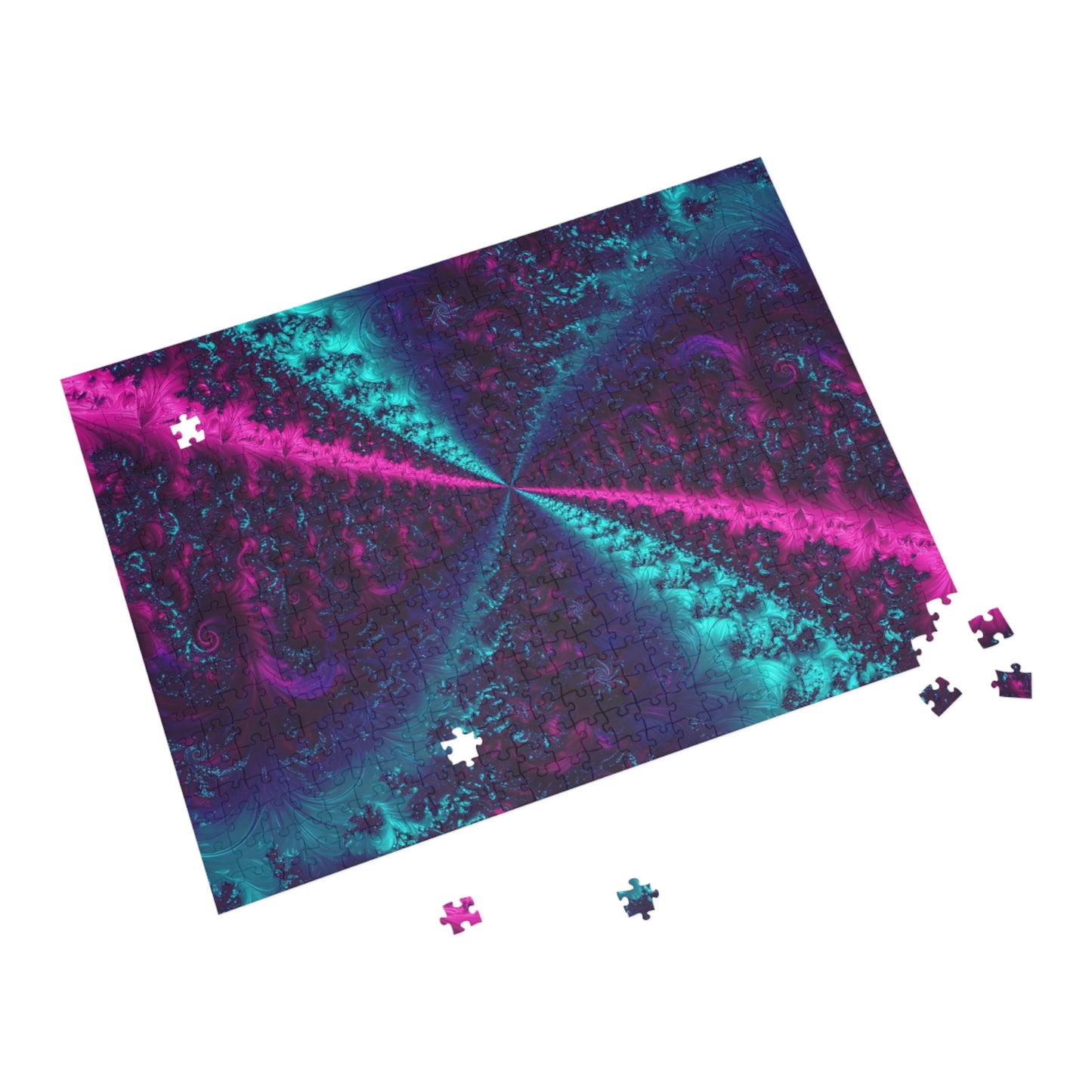 069- Fractal Puzzle (96, 252, 500, 1000-Piece) - Fun Family Activity and Gift