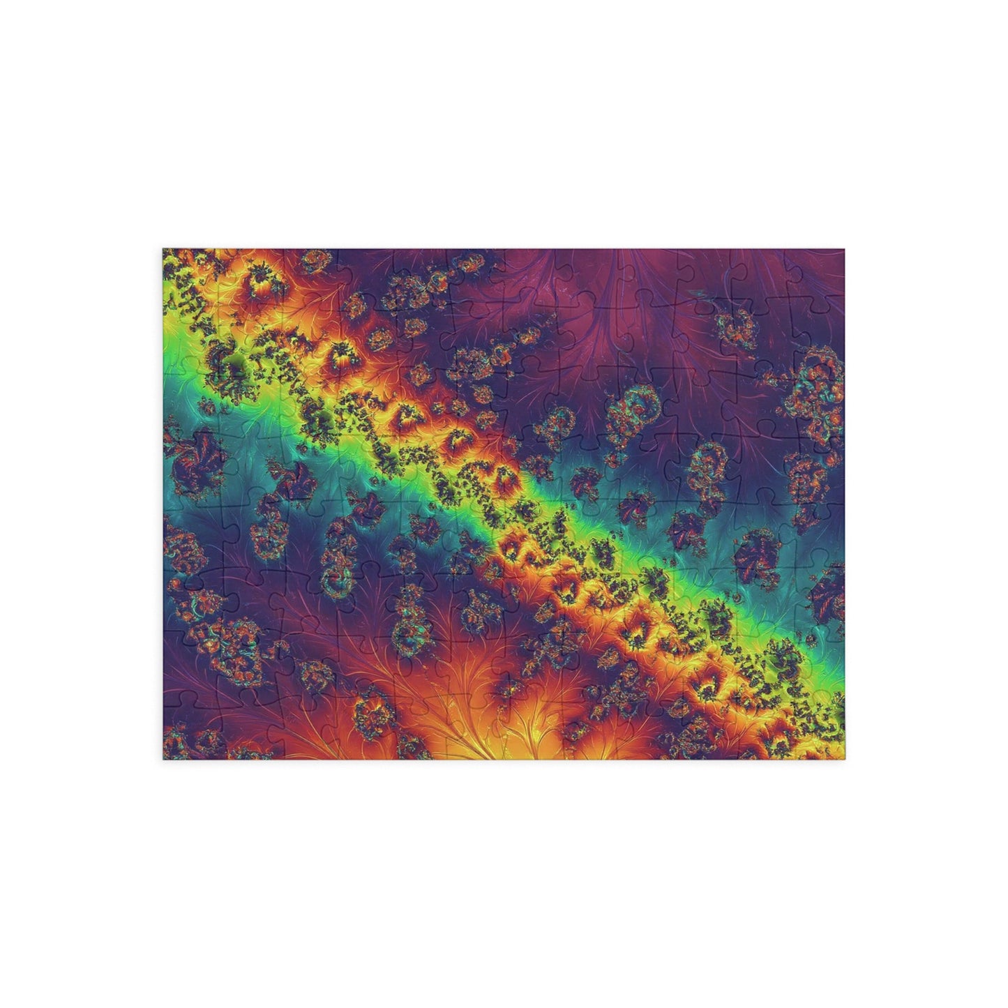 079- Fractal Puzzle (96, 252, 500, 1000-Piece) - Fun Family Activity and Gift