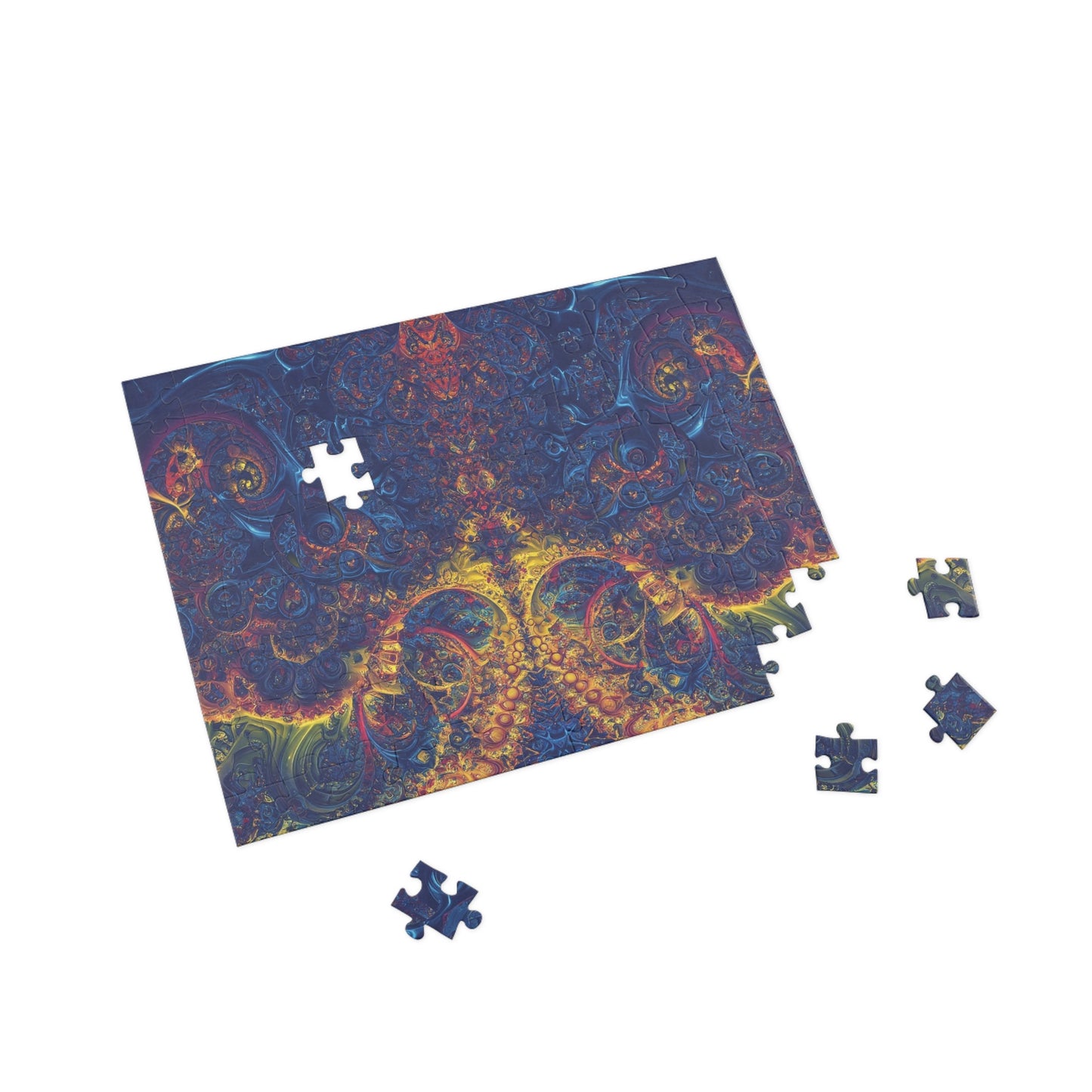 099- Fractal Puzzle (96, 252, 500, 1000-Piece) - Fun Family Activity and Gift