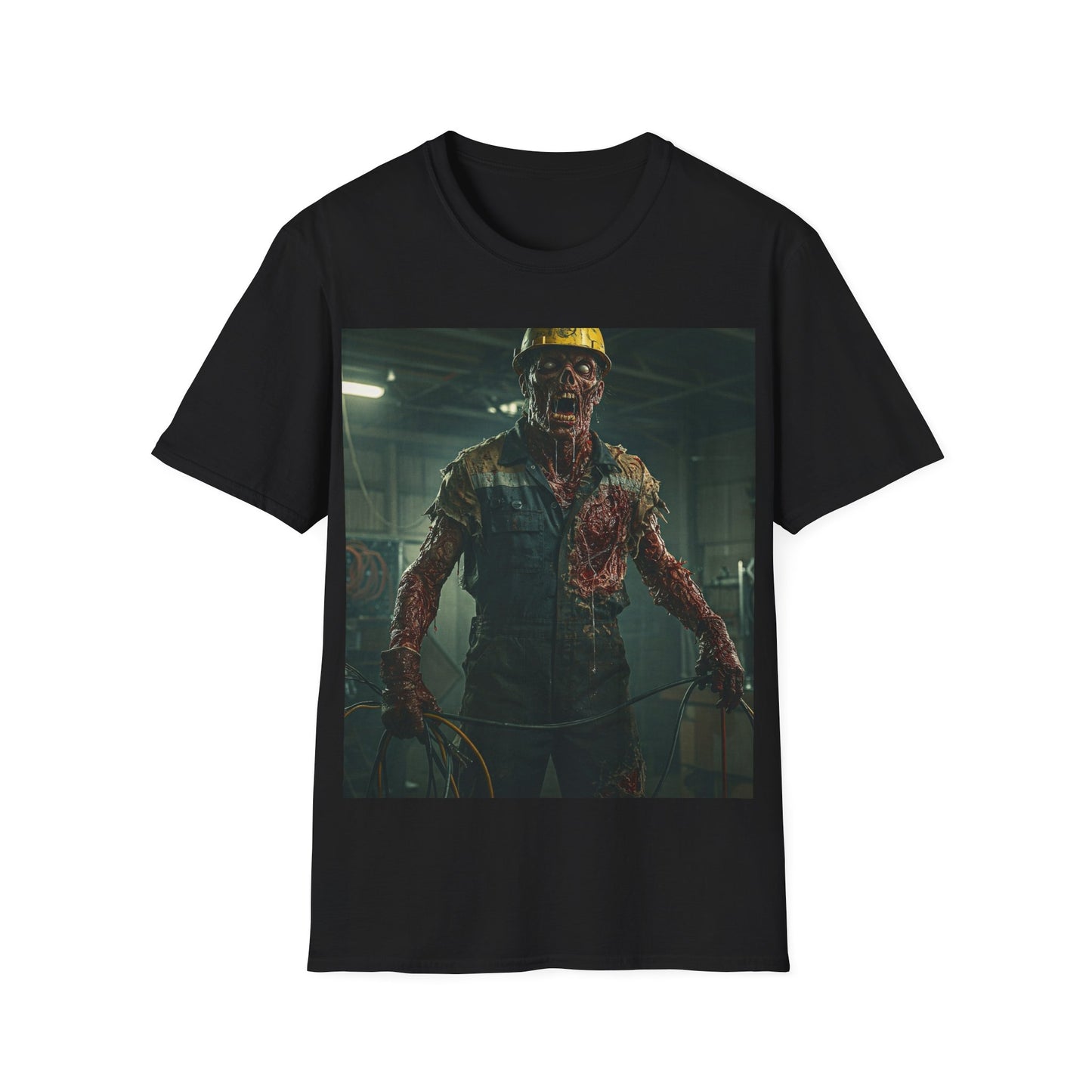UK - Unisex Horror Graphic T-Shirt - Vintage Monster Design