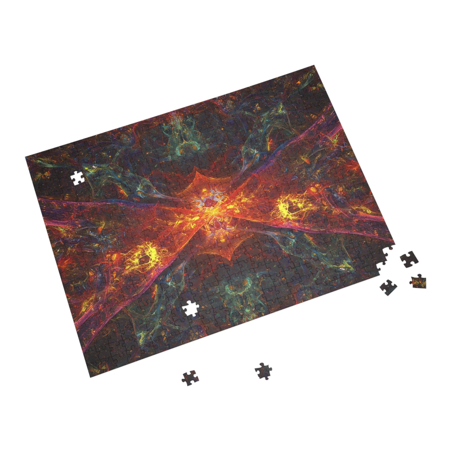103 - Fractal Puzzle (96, 252, 500, 1000-Piece) - Fun Family Activity and Gift