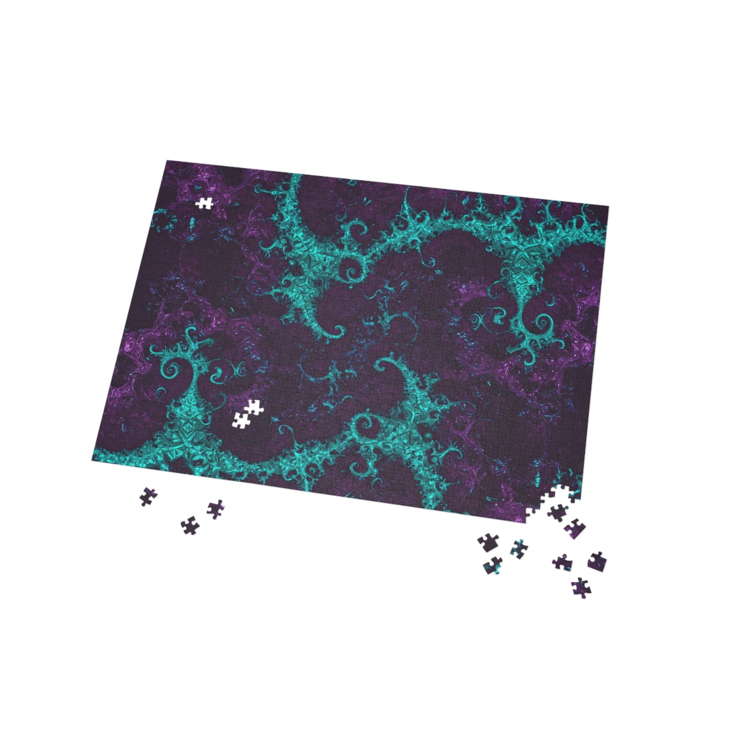 003 - Fractal Puzzle (96, 252, 500, 1000-Piece) - Fun Family Activity and Gift