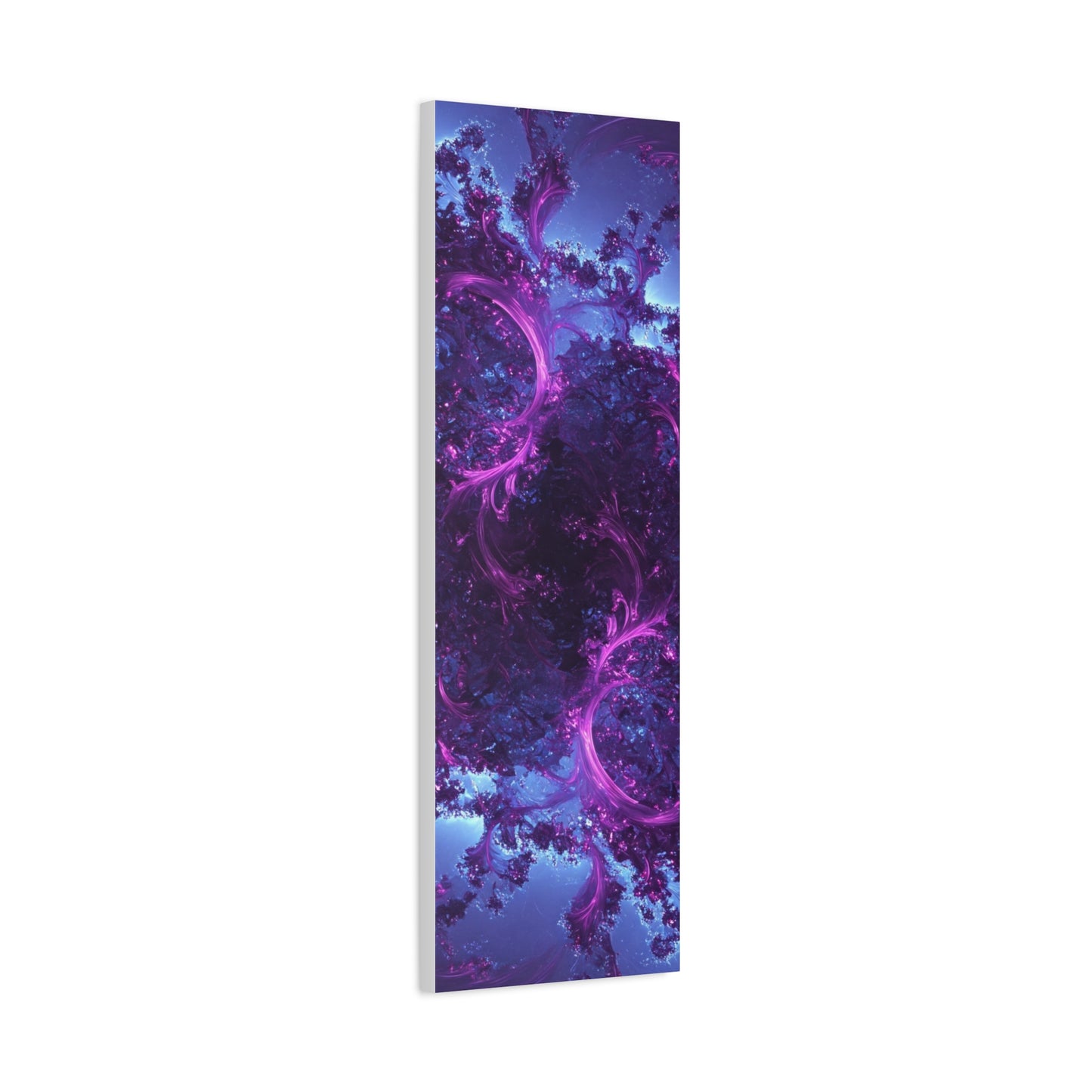 Abstract Purple Fractal Canvas Print - Artistic Wall Décor