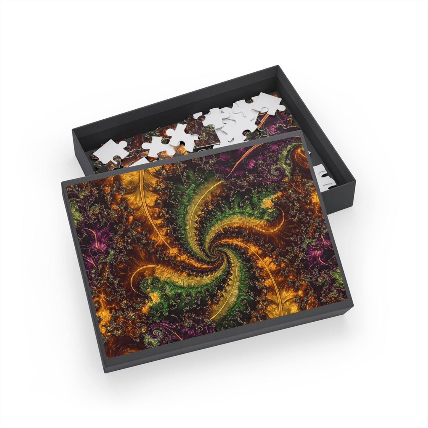 030 - Fractal Puzzle (96, 252, 500, 1000-Piece) - Fun Family Activity and Gift