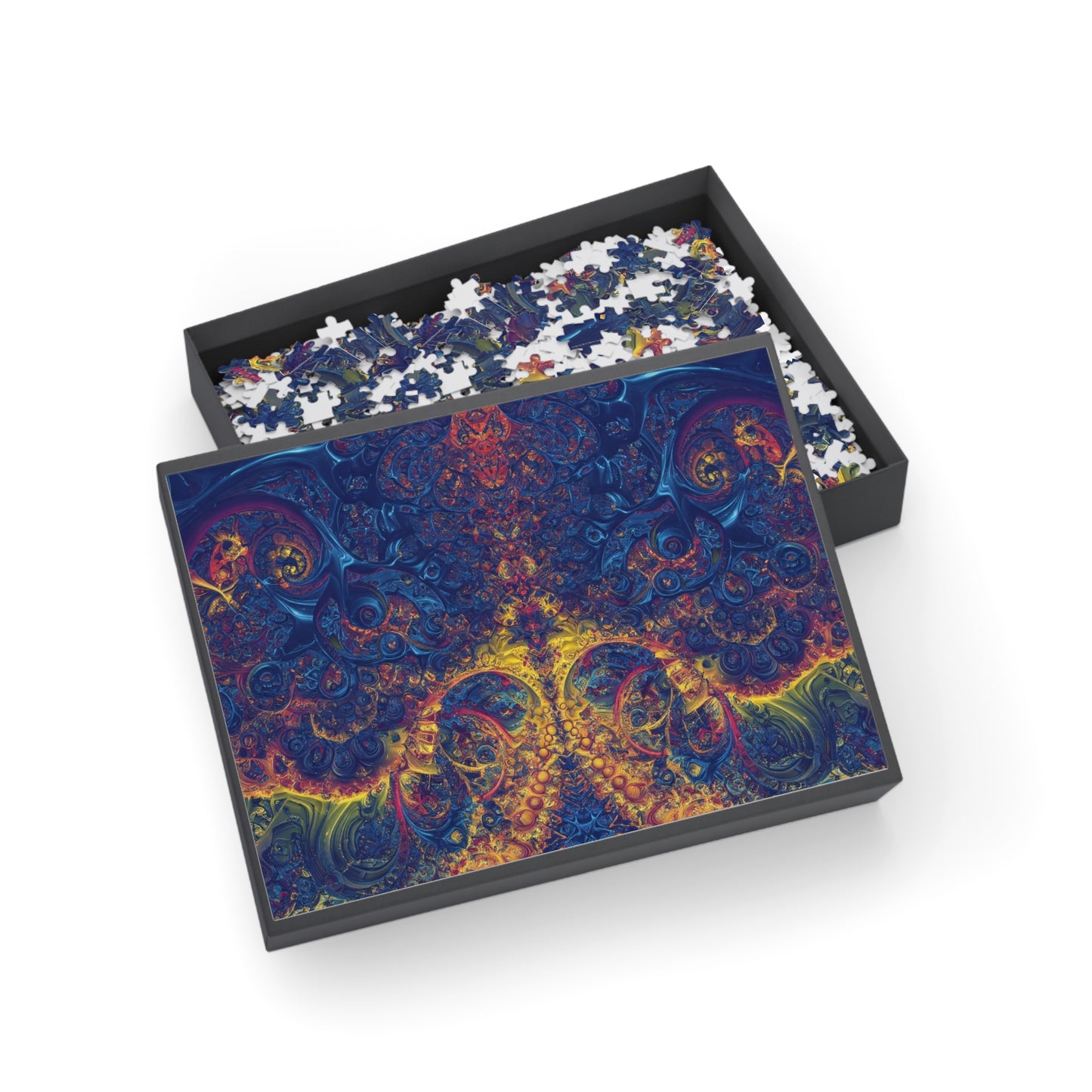 099- Fractal Puzzle (96, 252, 500, 1000-Piece) - Fun Family Activity and Gift