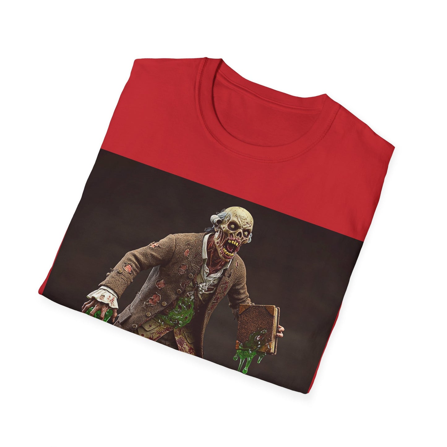 UK - Zombie Science Unisex Softstyle T-Shirt - Spooky Halloween Apparel