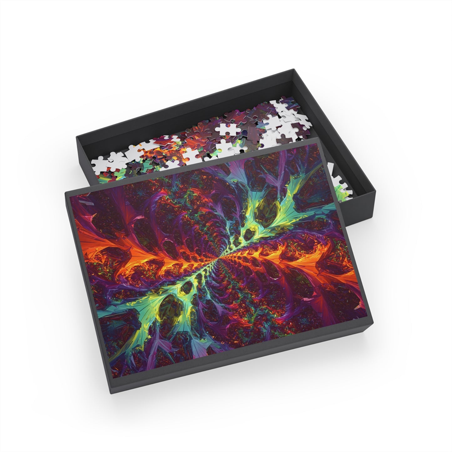 068- Fractal Puzzle (96, 252, 500, 1000-Piece) - Fun Family Activity and Gift