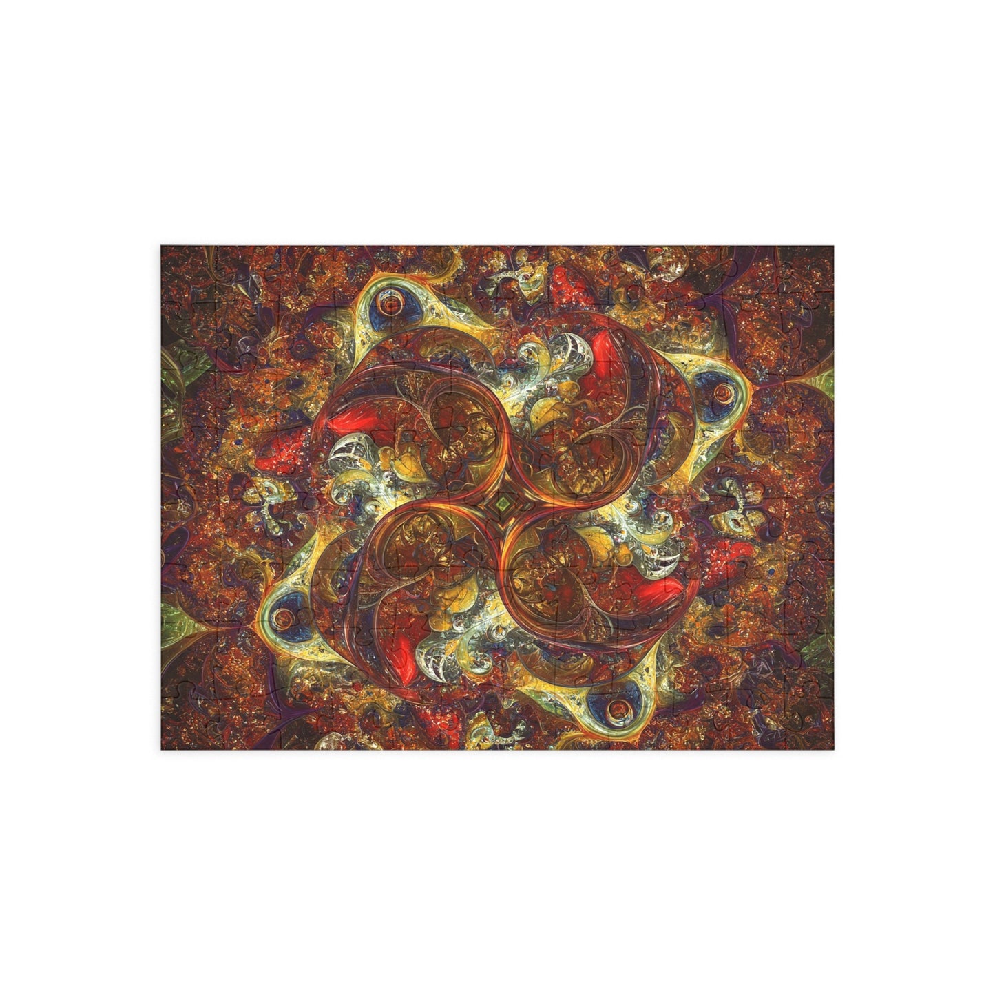 Colorful Kaleidoscope Puzzle - 1000 Pieces - Relaxing Mindfulness Activity