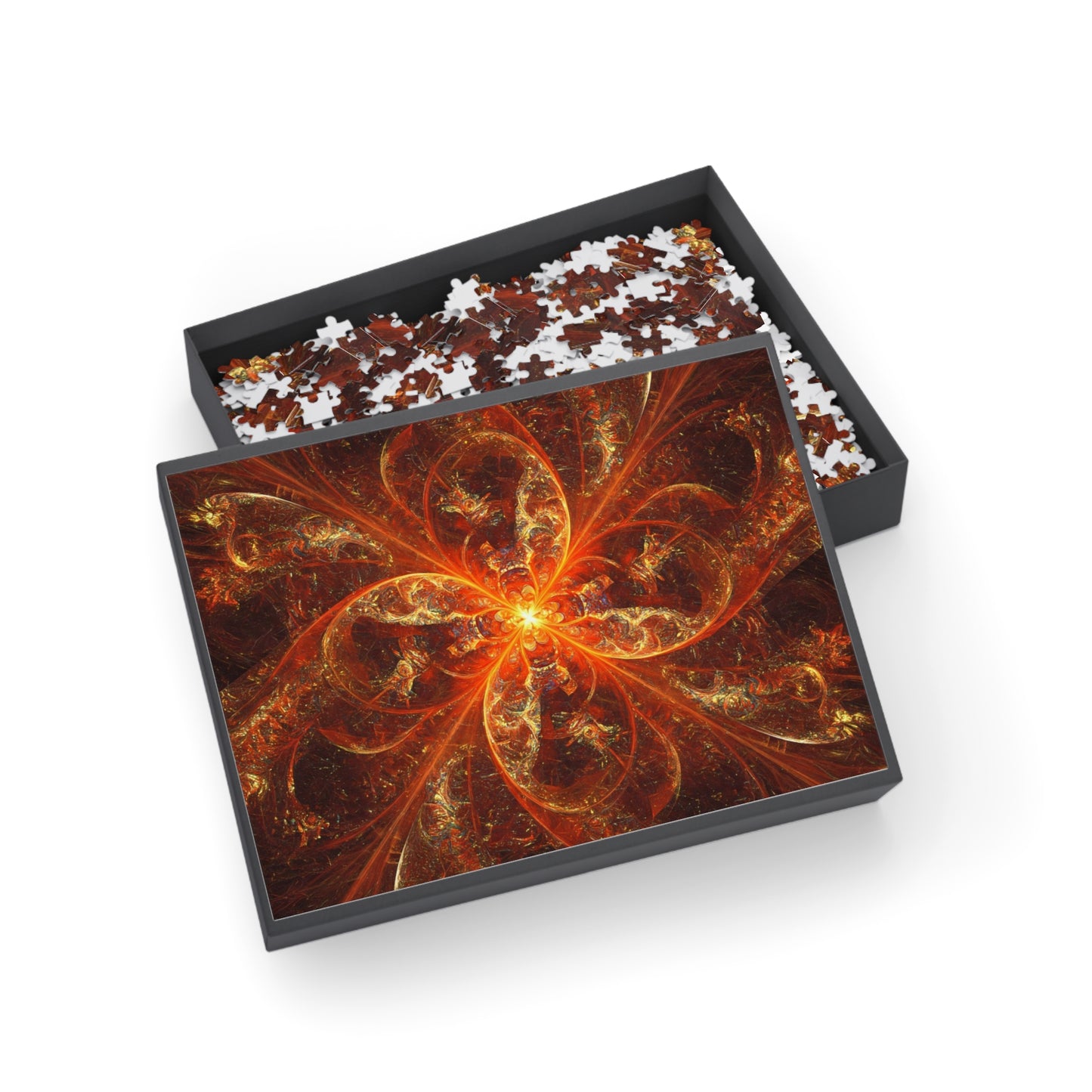 011 - Fractal Puzzle (96, 252, 500, 1000-Piece) - Fun Family Activity and Gift