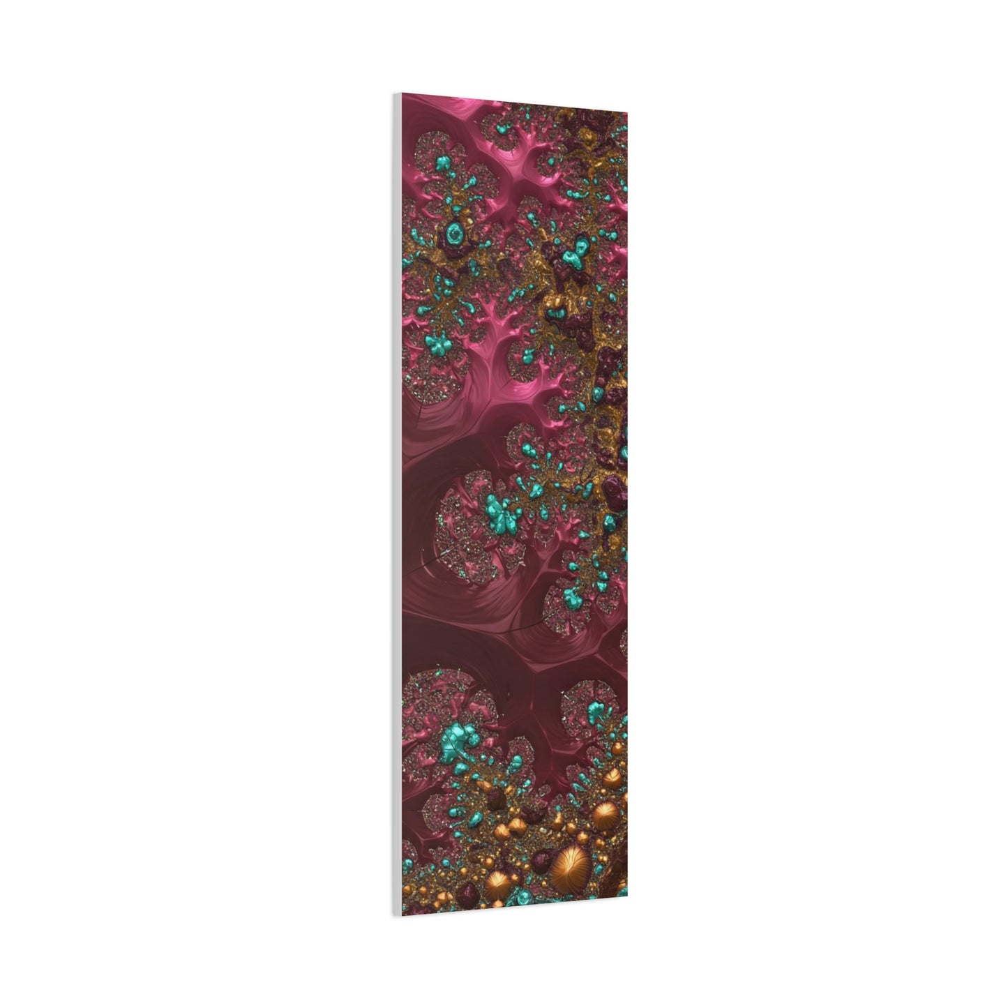 Abstract Art Canvas Print - Vibrant Fractal Design for Home Decor