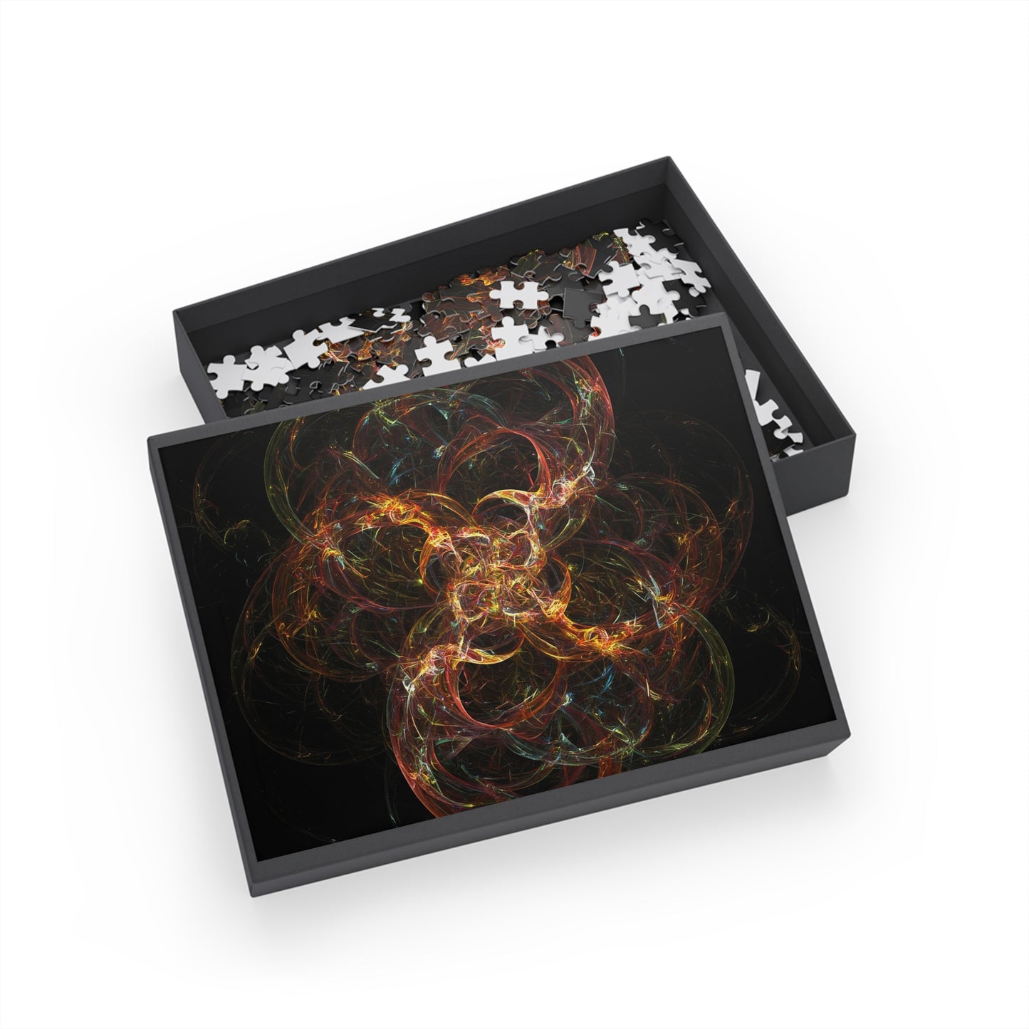 051- Fractal Puzzle (96, 252, 500, 1000-Piece) - Fun Family Activity and Gift