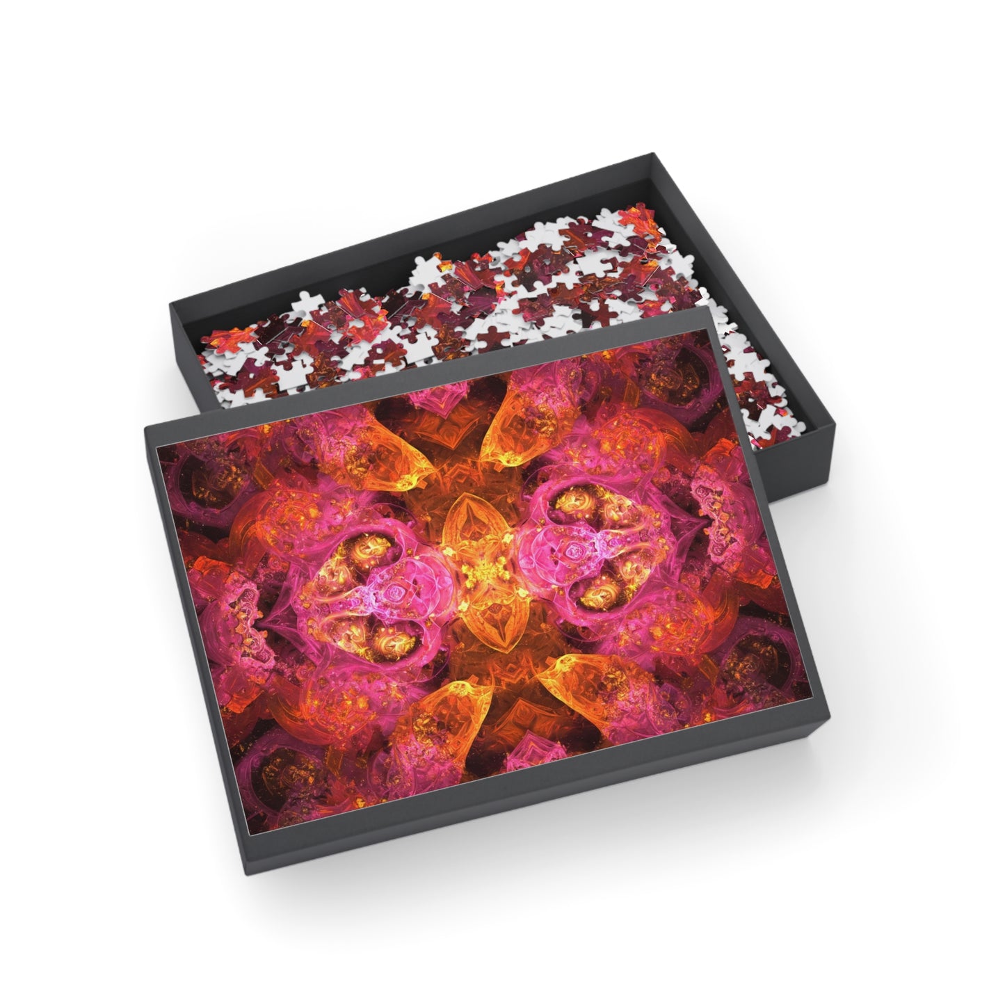 086- Fractal Puzzle (96, 252, 500, 1000-Piece) - Fun Family Activity and Gift