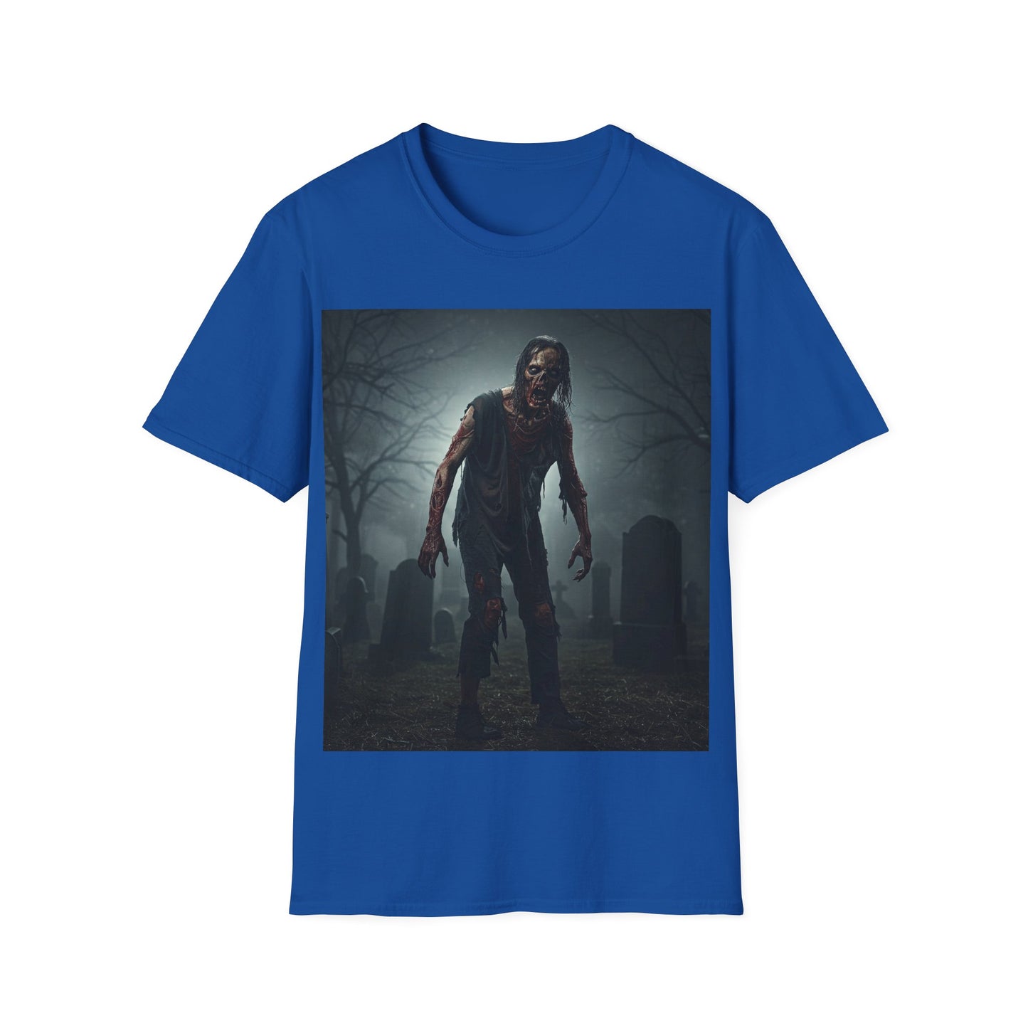 UK - Unisex Softstyle Horror Tee - Perfect for Halloween and Horror Fans