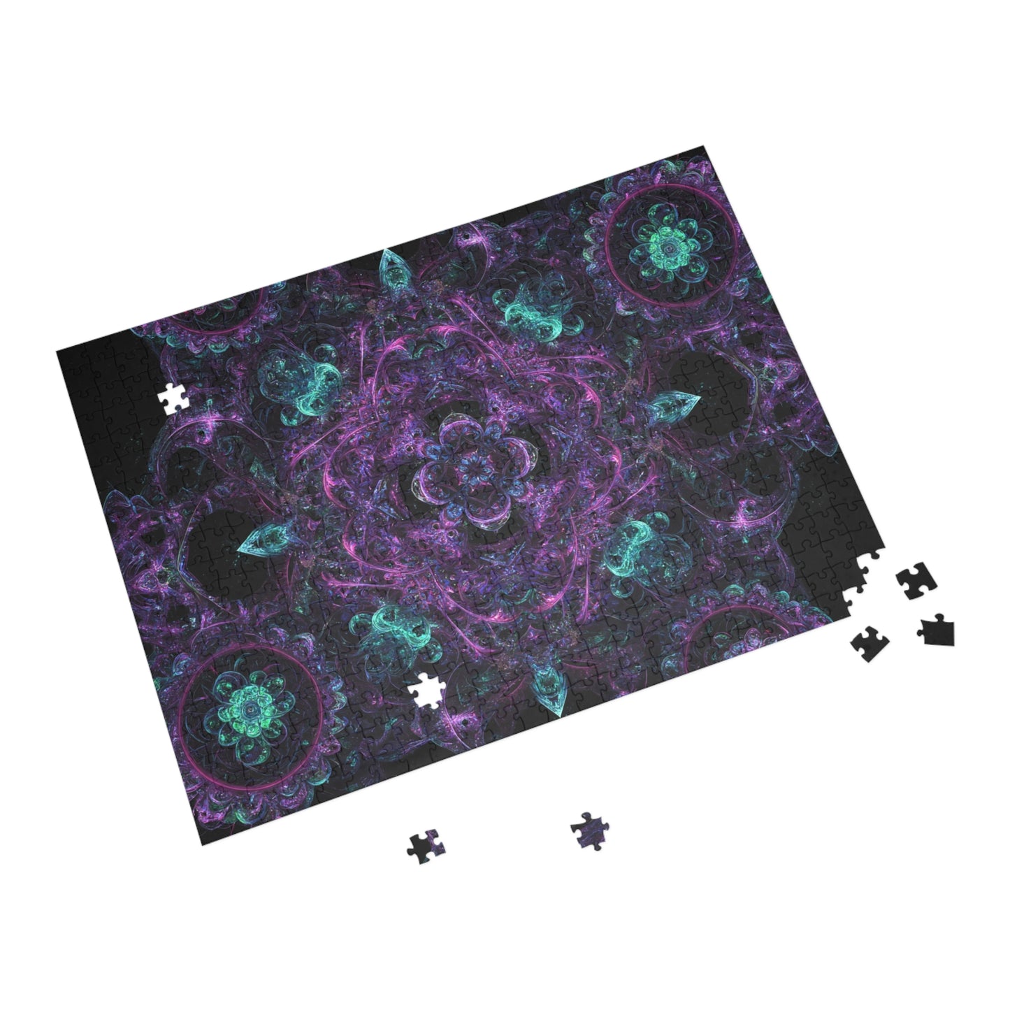 025 - Fractal Puzzle (96, 252, 500, 1000-Piece) - Fun Family Activity and Gift