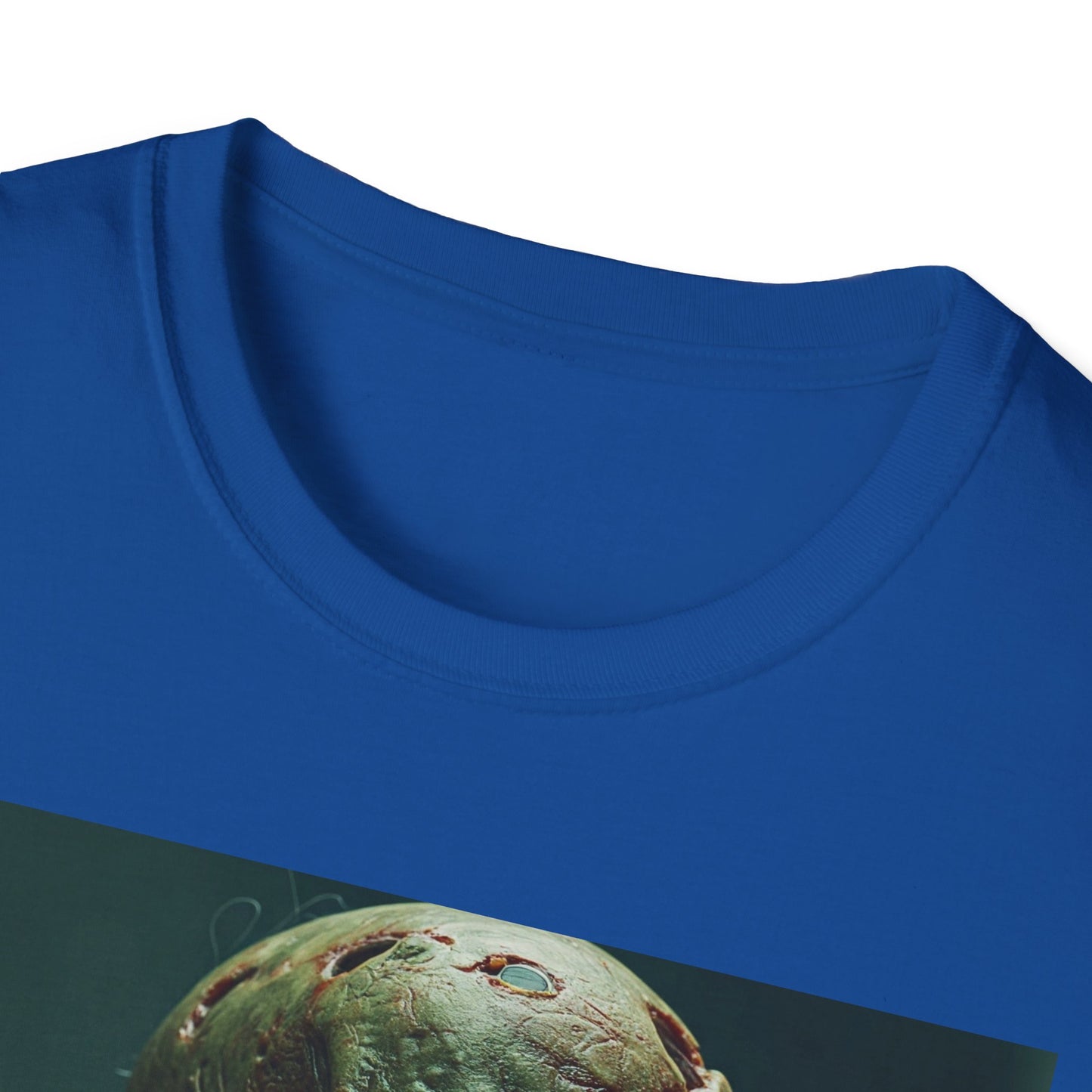 Chilling Skull Apocalyptic Portrait Tee, bold, decaying zombie graphic