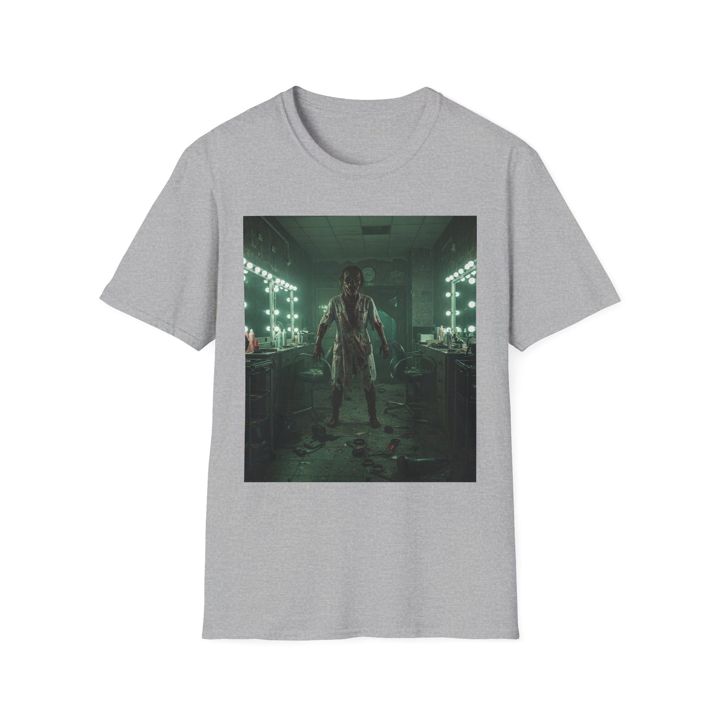Creepy Horror Unisex Softstyle T-Shirt - Perfect for Halloween