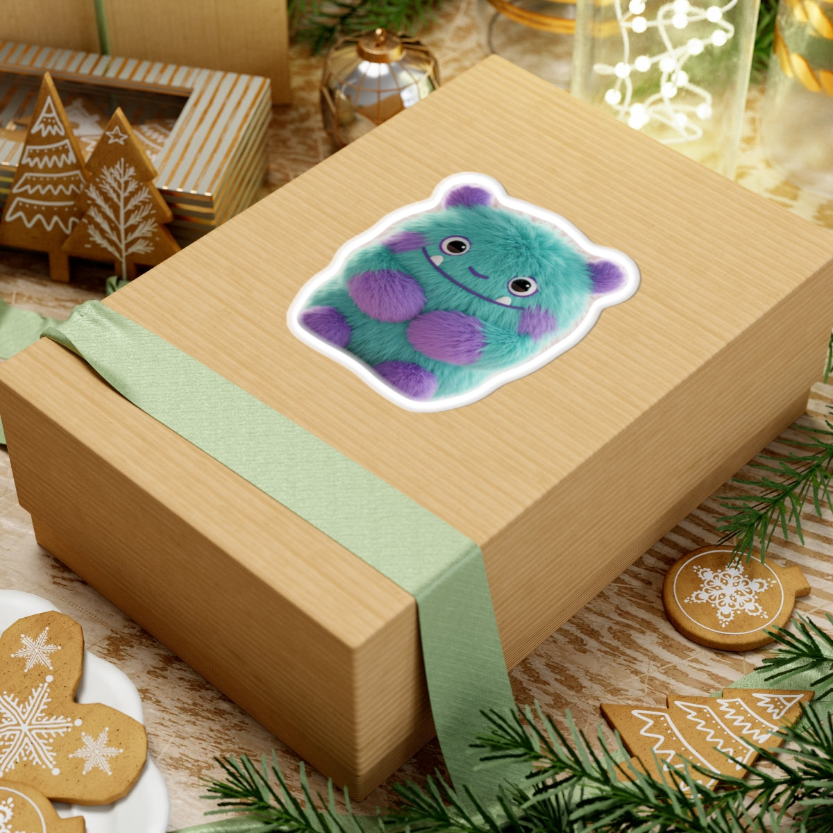 Adorable Monster Kiss-Cut Stickers for Fun Decor and Gifting