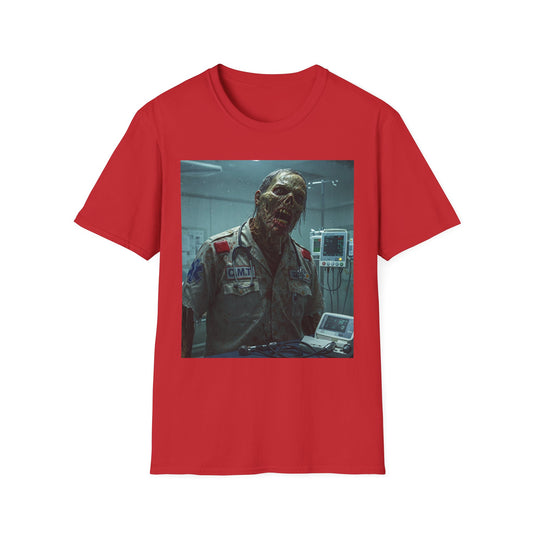 Unisex Horror Graphic T-Shirt - Creepy Zombie Design