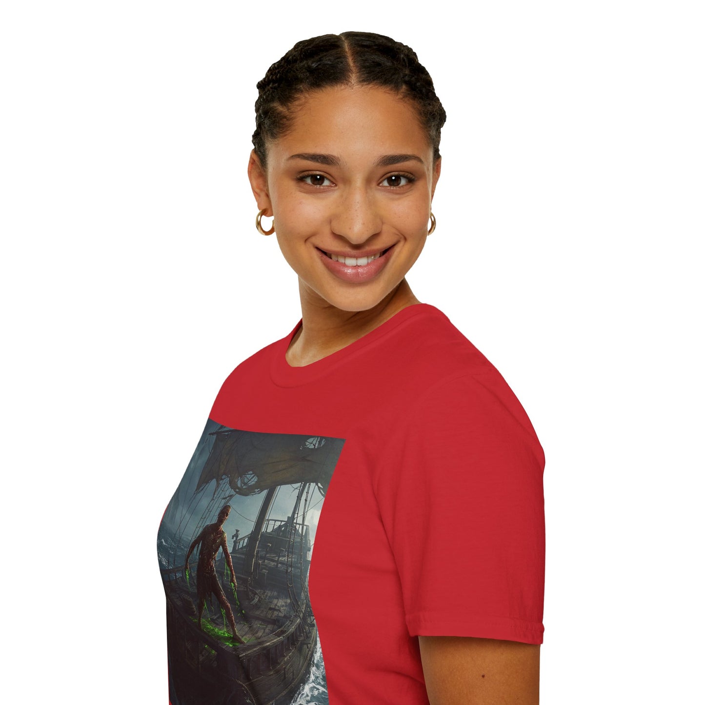 Adventurous Pirate Graphic Unisex T-Shirt - Perfect for Sea Lovers!