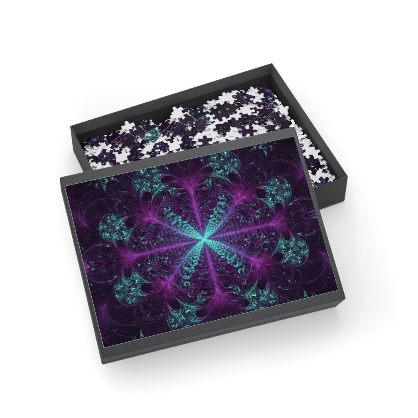 012 - Fractal Puzzle (96, 252, 500, 1000-Piece) - Fun Family Activity and Gift
