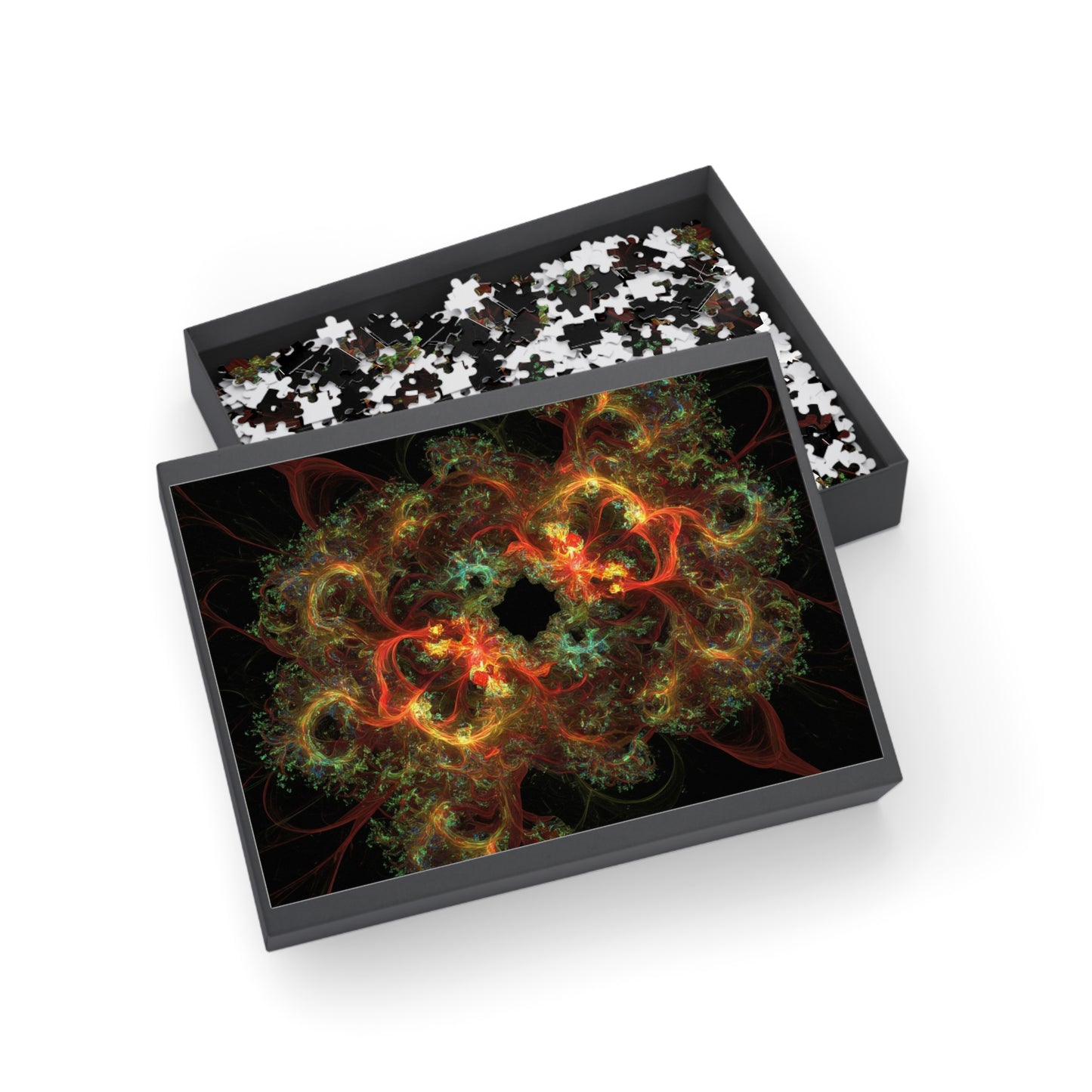014 - Fractal Puzzle (96, 252, 500, 1000-Piece) - Fun Family Activity and Gift