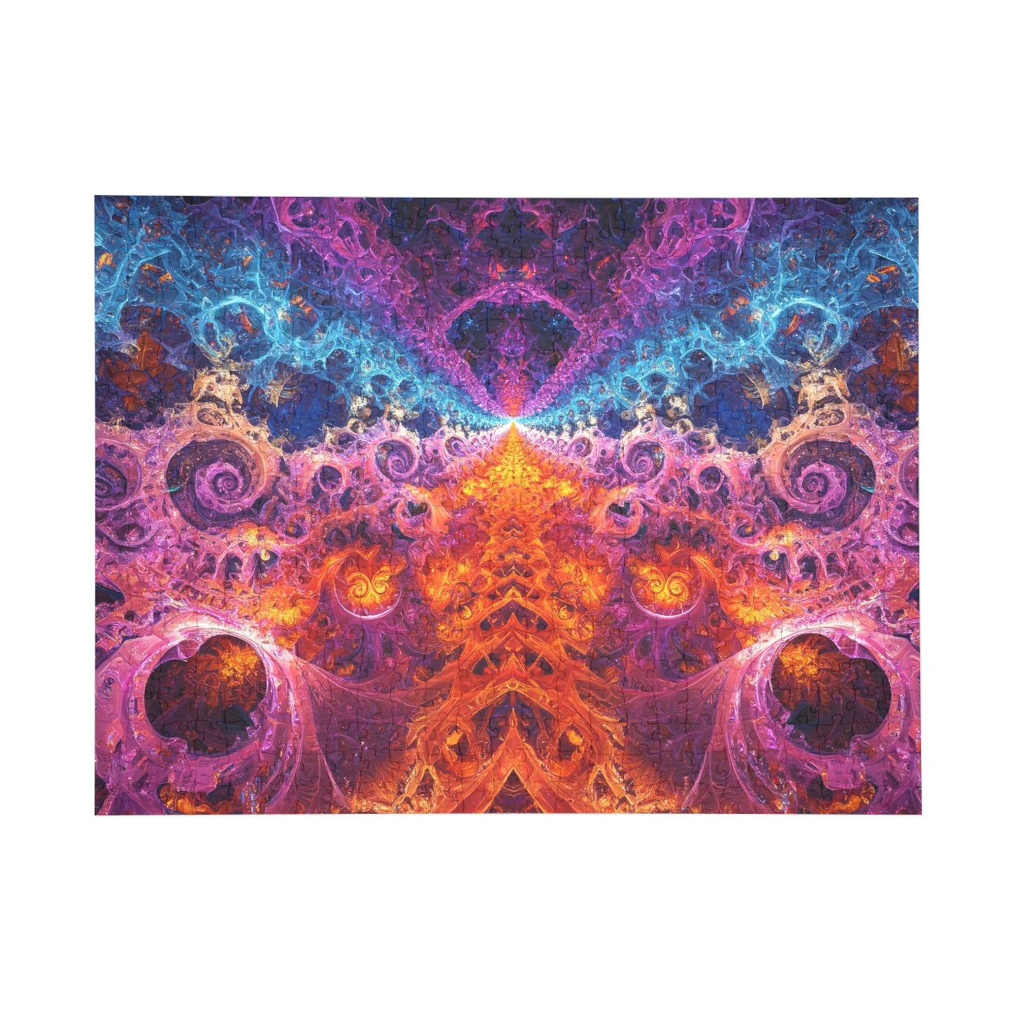 056- Fractal Puzzle (96, 252, 500, 1000-Piece) - Fun Family Activity and Gift