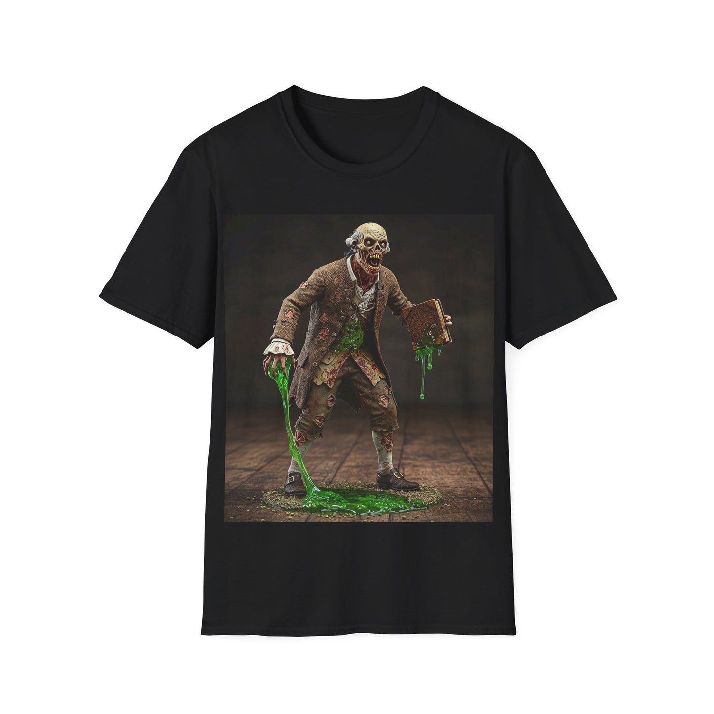UK - Zombie Science Unisex Softstyle T-Shirt - Spooky Halloween Apparel
