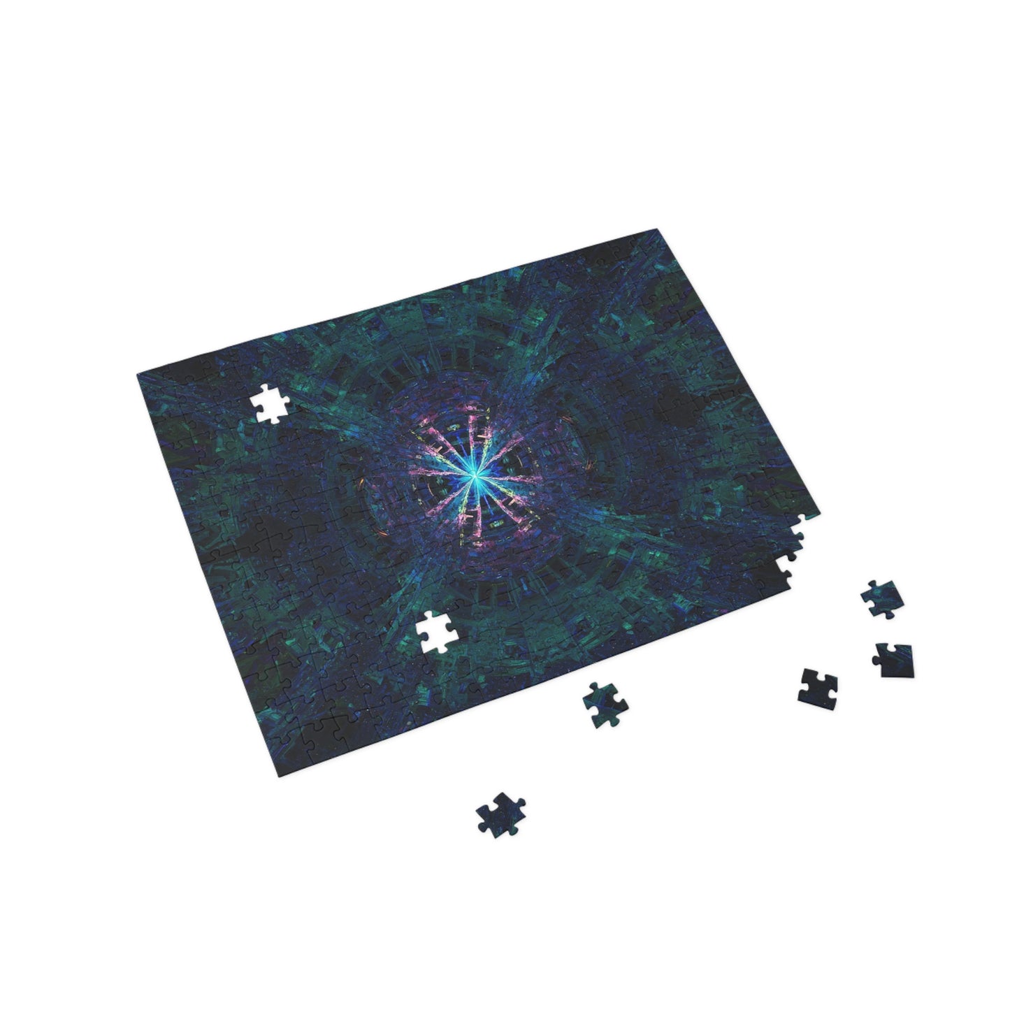 088- Fractal Puzzle (96, 252, 500, 1000-Piece) - Fun Family Activity and Gift