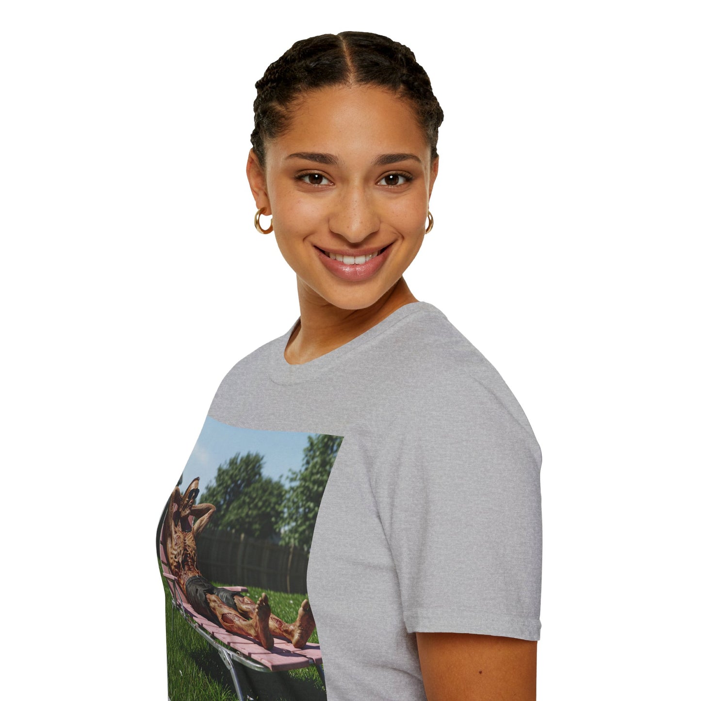 Chill Vibes Unisex Softstyle T-Shirt - Relaxed Summer Graphic Tee