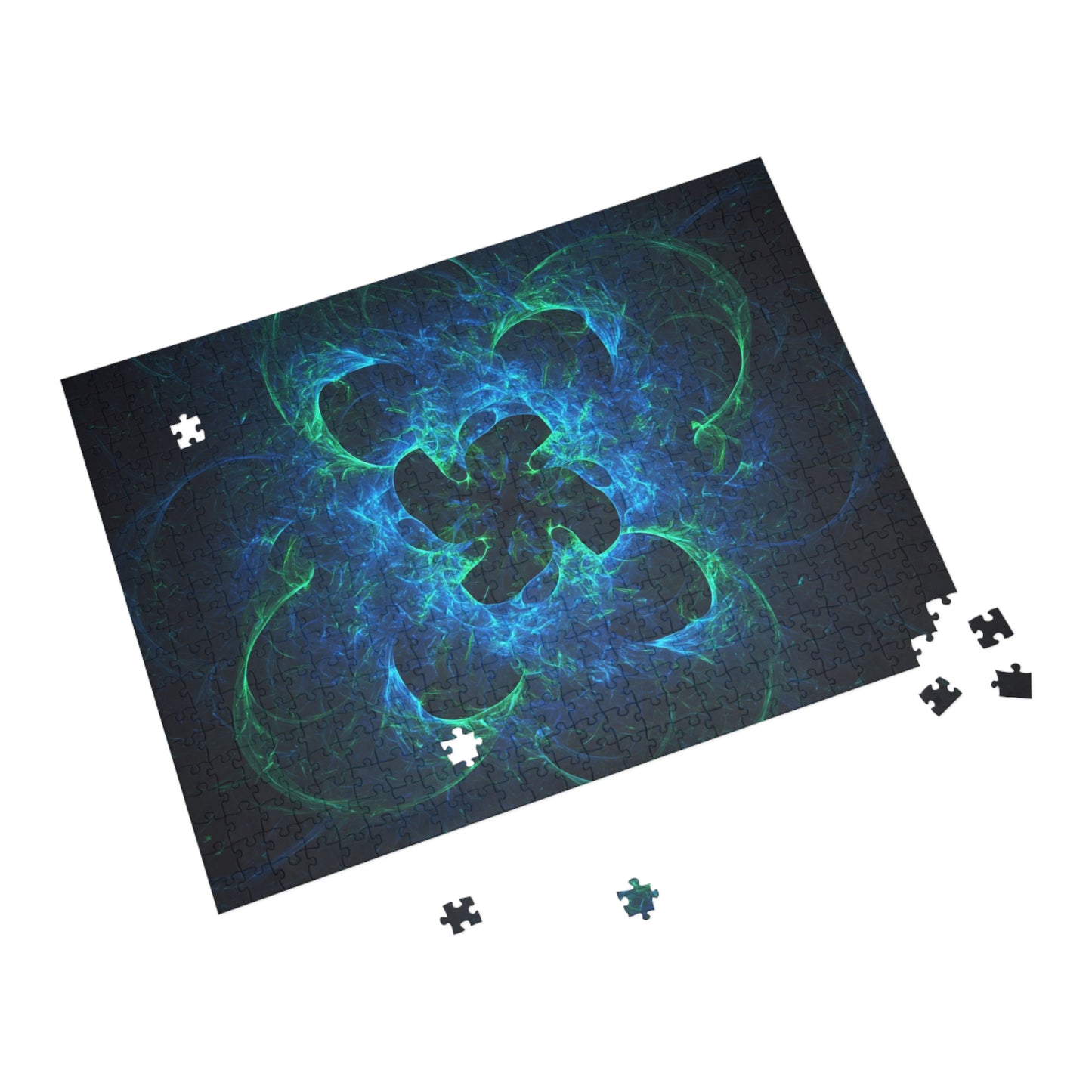 026 - Fractal Puzzle (96, 252, 500, 1000-Piece) - Fun Family Activity and Gift